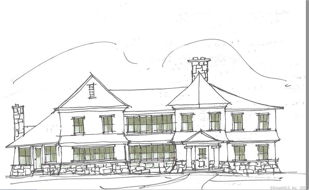 Shingle style custom home to be designed and built by Frank Talcott. See website Frank Talcott Inc. State of the Art kitchen, custom millwork & cabinetry.  Room for barn, pool. Spectacular, very private site features dramatic quarry & views. Other custom designs available.