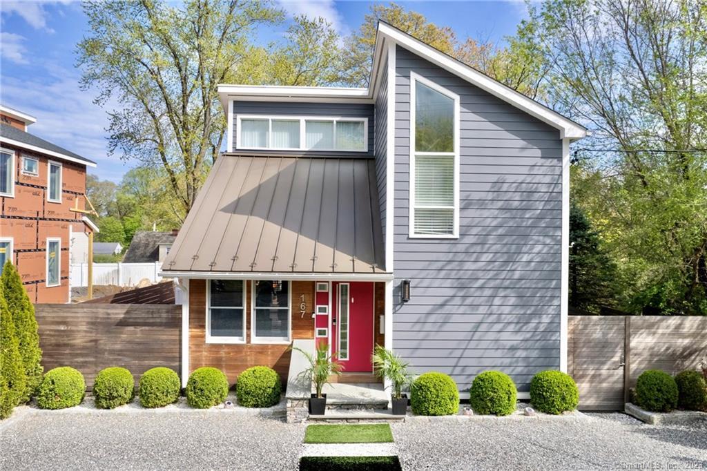 Beautiful, modern contemporary home less than 5 years young! Enjoy the first floor open-concept living space, 3 bedrooms, 3 full bathrooms, and a large finished lower level. Every last detail of this home was touched! First floor and upstairs full bathrooms have heated floors, heated towel racks and steam showers. The fully fenced in backyard offers easy-living and privacy with a large Azek deck that takes you down to the rest of the yard with a shed for additional storage. The large deck and professionally landscaped front and back yard makes this home a great entertaining space! Windows Andersen 400 series, Hardie plank siding, Whole home Generator from Generac 22kw with automatic switch, 5" solid white oak wood floors, solid maple custom cabinetry, steam shower & heated tile floors, finished basement with office/4th bedroom & full bathroom, Azek decking and railings, high efficiency Navien tankless water heater for unlimited hot water, 5 zone mini split system for heating and cooling plus additional back up hydro baseboard heat. Centrally located in Fairfield where you are a quick drive to Post Road, Black Rock tpk, I-95 and merritt parkway and walk to schools. Perfect location for commuters and those who want to be centrally located in town. Here you will enjoy a quick ride or walk to restaurants, entertainment, shopping, schools, & parks. All you have to do is pack your stuff and move right in! Come see for yourself!