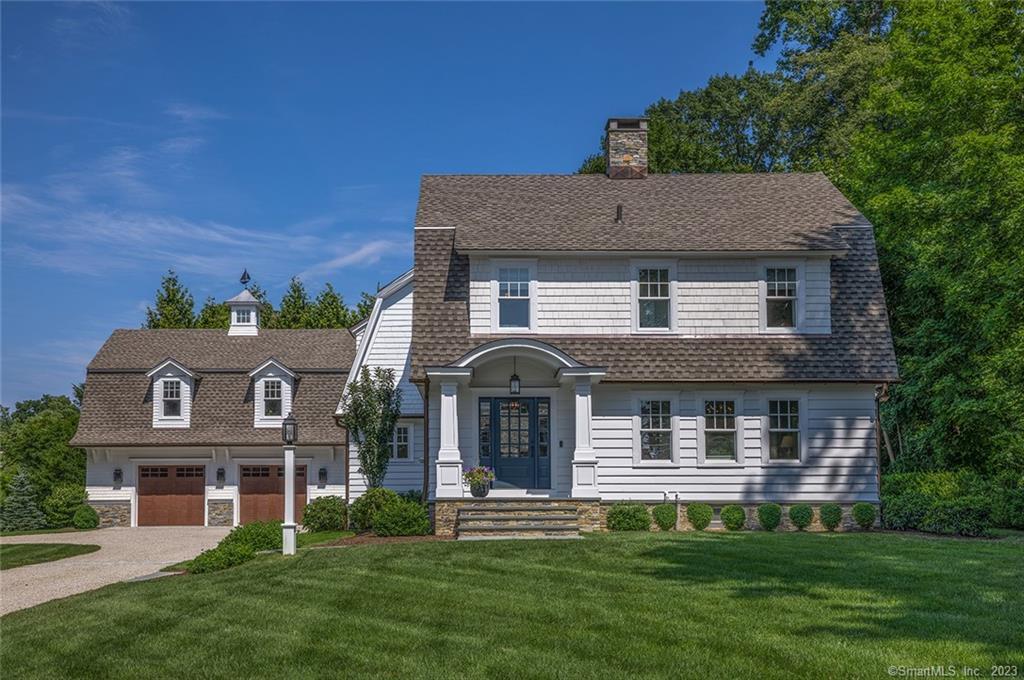 Welcome to 289 Sasco Hill Road! This circa 1918 dutch gambrel colonial has been meticulously renovated, top to bottom. The owner kept all the period details one would want in order to maintain the classic New England character (arched doorways, built-in china cabinets, fireplace) while upgrading systems and mechanicals (new plumbing, electrical, roof, whole house generator etc). Kitchen was remodeled to appeal to today’s discerning buyers including high-end appliances and custom solid wood cabinetry. All bathrooms have been fully renovated with marble flooring, Rohl fixtures and custom cabinetry. A pleasant surprise is the finished walk-up 3rd floor which can be utilized as office or playroom space. Outdoor space is a personal oasis with extensive bluestone patio and outdoor kitchen. You get all of this while located on the most desirable street in Fairfield, minutes to everything! All there is to do is to move right in!