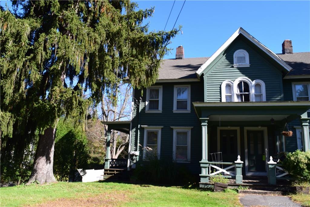 This charming 2 bedroom apartment is in a duplex steps from Woodbury's Canfield Corner. Its antique character features a light-filled living room with floor to ceiling windows and hardwood floors. Lots of storage space, a private garage(compact car only) and washer/dryer hookups complete the picture. Enjoy this well maintained duplex and in-town location. Tenants must have good credit and job history. Year lease, two month's security. No Smokers No Pets!