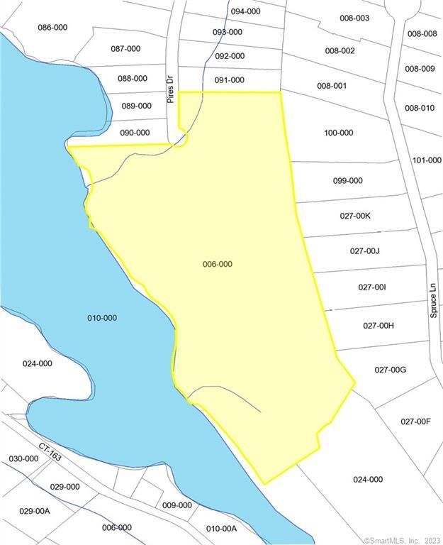 This is your chance to own a piece of paradise over 40 acres on Wheeler Pond and the road access is at the end of the cul-de-sac. With over 2300 feet of water frontage this is the perfect location to build your dream compound, perhaps a waterfront subdivision. Buyer will need to do their due diligence to in fact find out what the limitless possibilities are but it's over 40 acres in an R-120 and its waterfront! Cul-de-sac ends right at the property.