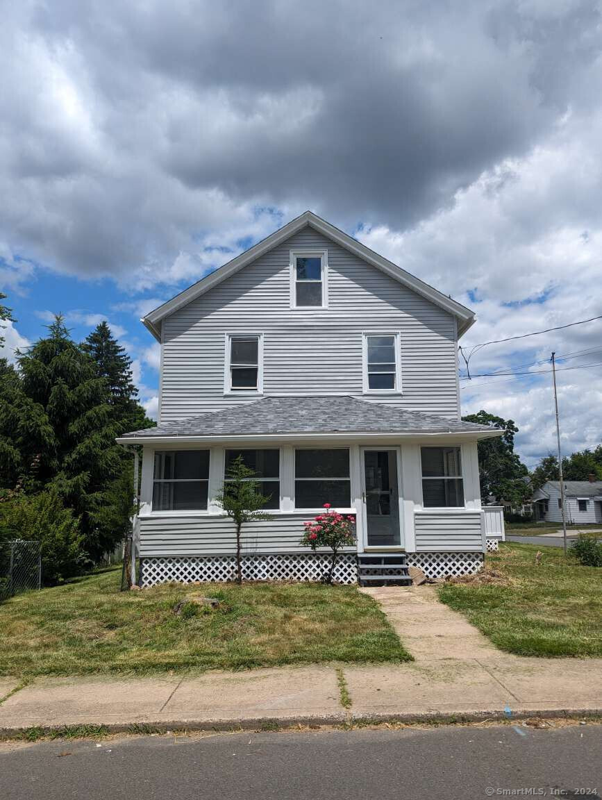 PRICED AGGRESSIVELY TO CLOSE BEFORE HOLIDAYS. DON'T MISS THIS OPPORTUNITY. Charming 3-Bedroom Corner Lot Home in a Desirable Neighborhood! This cozy, move-in-ready 3-bedroom, 1-bathroom home offers a 3 yer old roof, new furnace, refurbish floors, and freshly painted walls, perfect for immediate enjoyment. Nestled on a corner lot, the property provides both privacy and space in a quiet, friendly area. Located near top-rated schools, including Washington Elementary (just 0.5 miles away), and Manchester High School. Enjoy nearby parks like the iconic Charter Oak Park, outdoor pools such as Salters Pool, and different attractions for weekend fun. The vibrant downtown area is just a short drive away, offering a variety of dining and shopping options. Plus, the convenient access to major highways makes commuting a breeze. Don't miss out on this perfect combination of charm and convenience! *Some photos have been virtually staged.