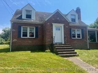 Introducing this inviting brick Cape nestled in the sought-after Pine Orchard Area. Discover a newly renovated kitchen featuring wood cabinets, a new refrigerator, and exquisite granite countertops. On the main level, indulge in the modern full bath with a walk-in shower, new vanity, toilet, and sleek tiled floors. The refinished hardwood floors radiate warmth, leading seamlessly to a dining area that complements the kitchen. Relax in the spacious living room by the cozy fireplace or utilize the sunroom as a tranquil office or den space. Upstairs, two generously sized bedrooms with hardwood floors and closets. Both bedroom offer smart storage solutions in walls. The second full bath showcases a tub with a shower, updated vanity, and tiled floors. The welcoming front entrance bathed in natural light from ample windows boasts a new front door. Outside, a covered patio beckons for enjoyable outdoor dining and relaxation. Close to I-95, Town Green, Shopping, Entertainment and Beaches.