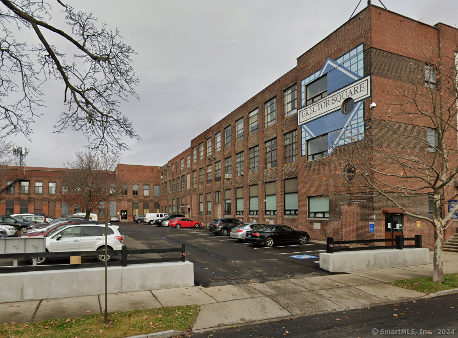 50, 000 SF of warehouse on two floors of Erector Square Complex. New roof. 14' ceilings, loading dock, freight elevator between floors. Good, clean space, unheated.