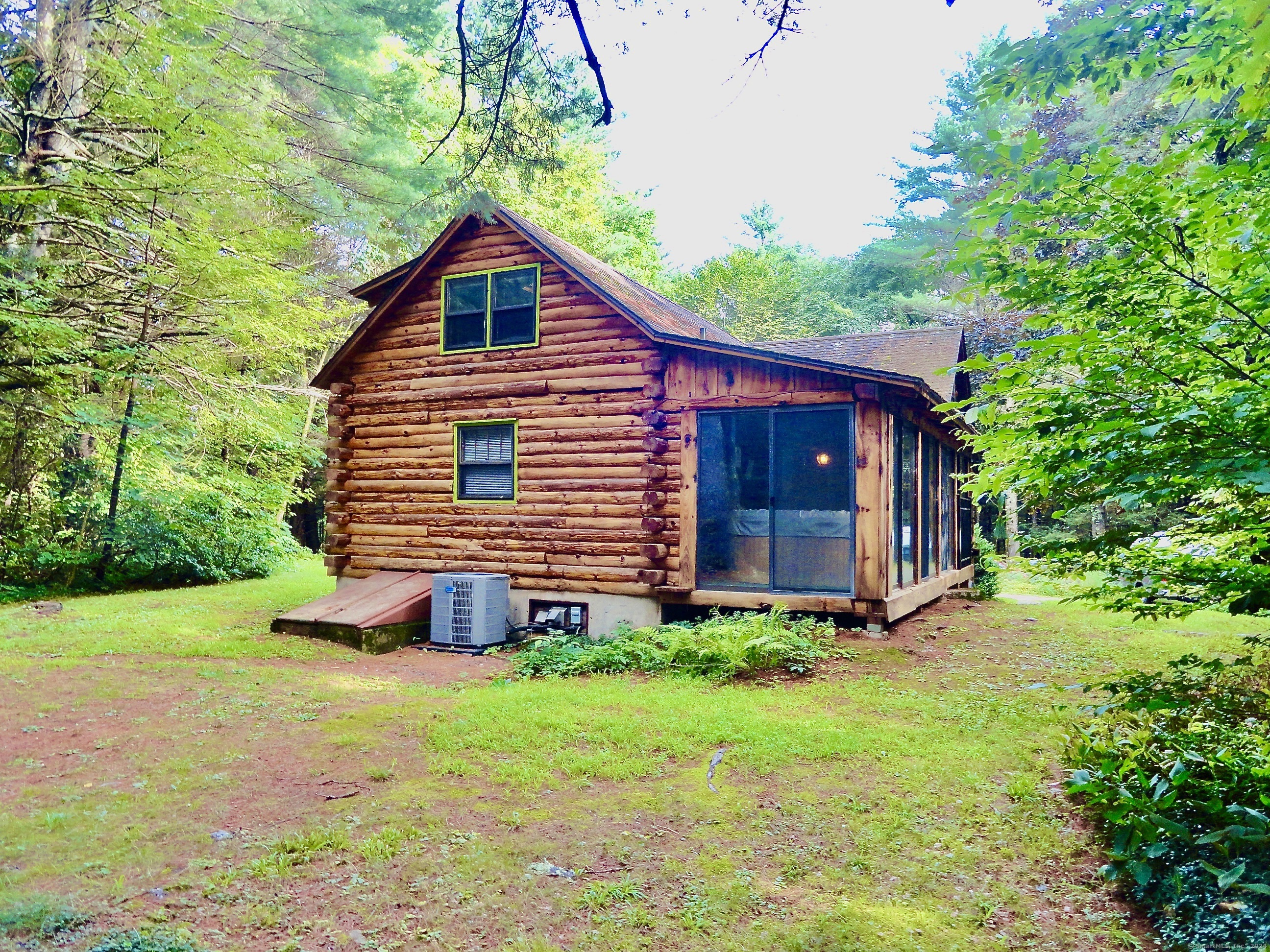 41 Millbrook Colebrook, Connecticut Log Cabin, Log Cabin properties, Log Cabin homes, 