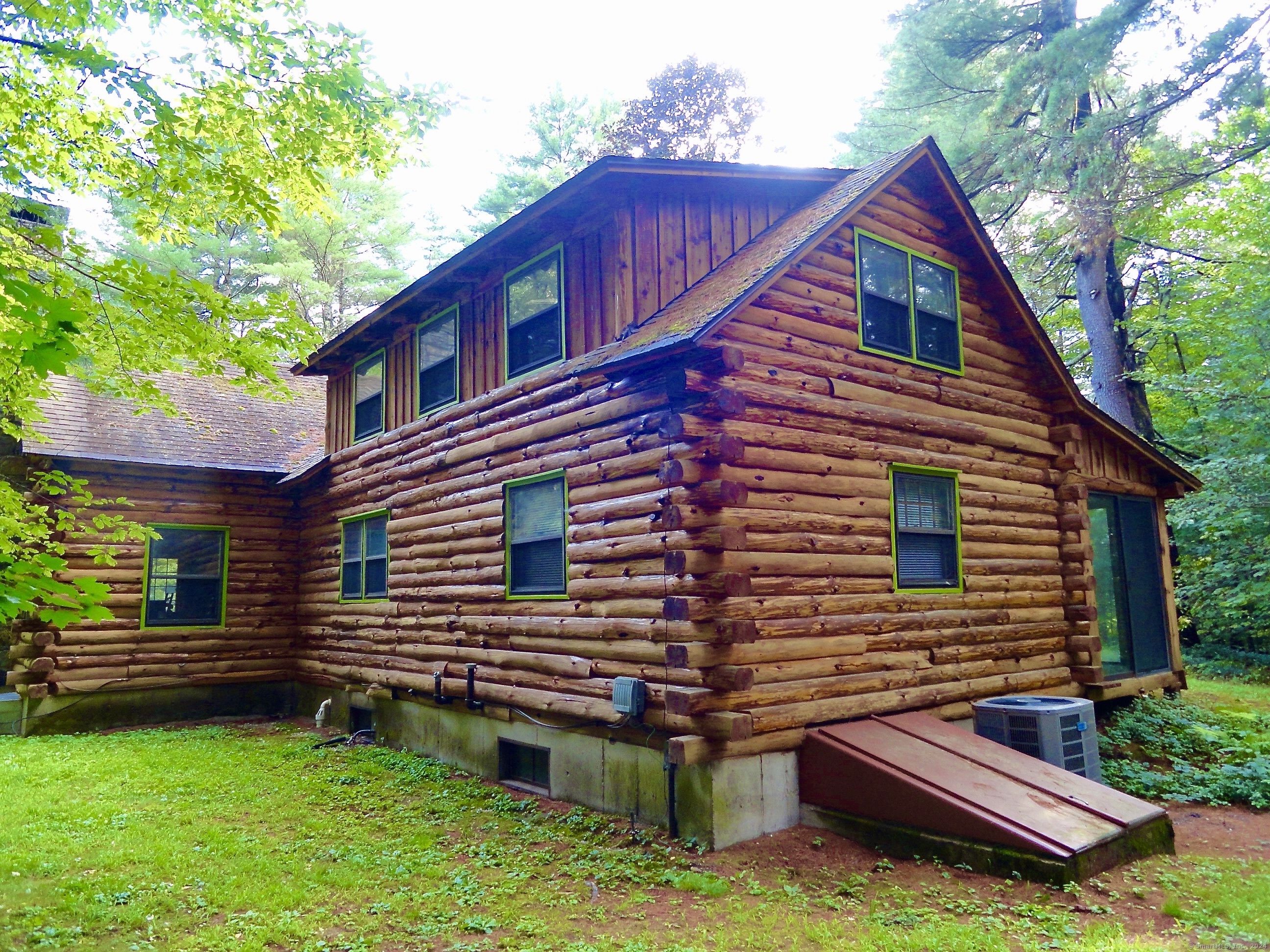 41 Millbrook Colebrook, Connecticut Log Cabin, Log Cabin properties, Log Cabin homes, 