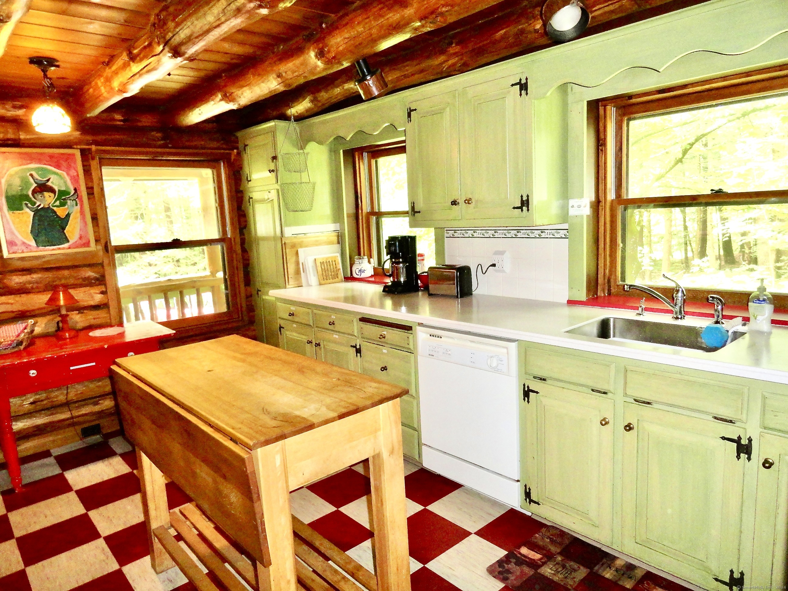 41 Millbrook Colebrook, Connecticut Log Cabin, Log Cabin properties, Log Cabin homes, 