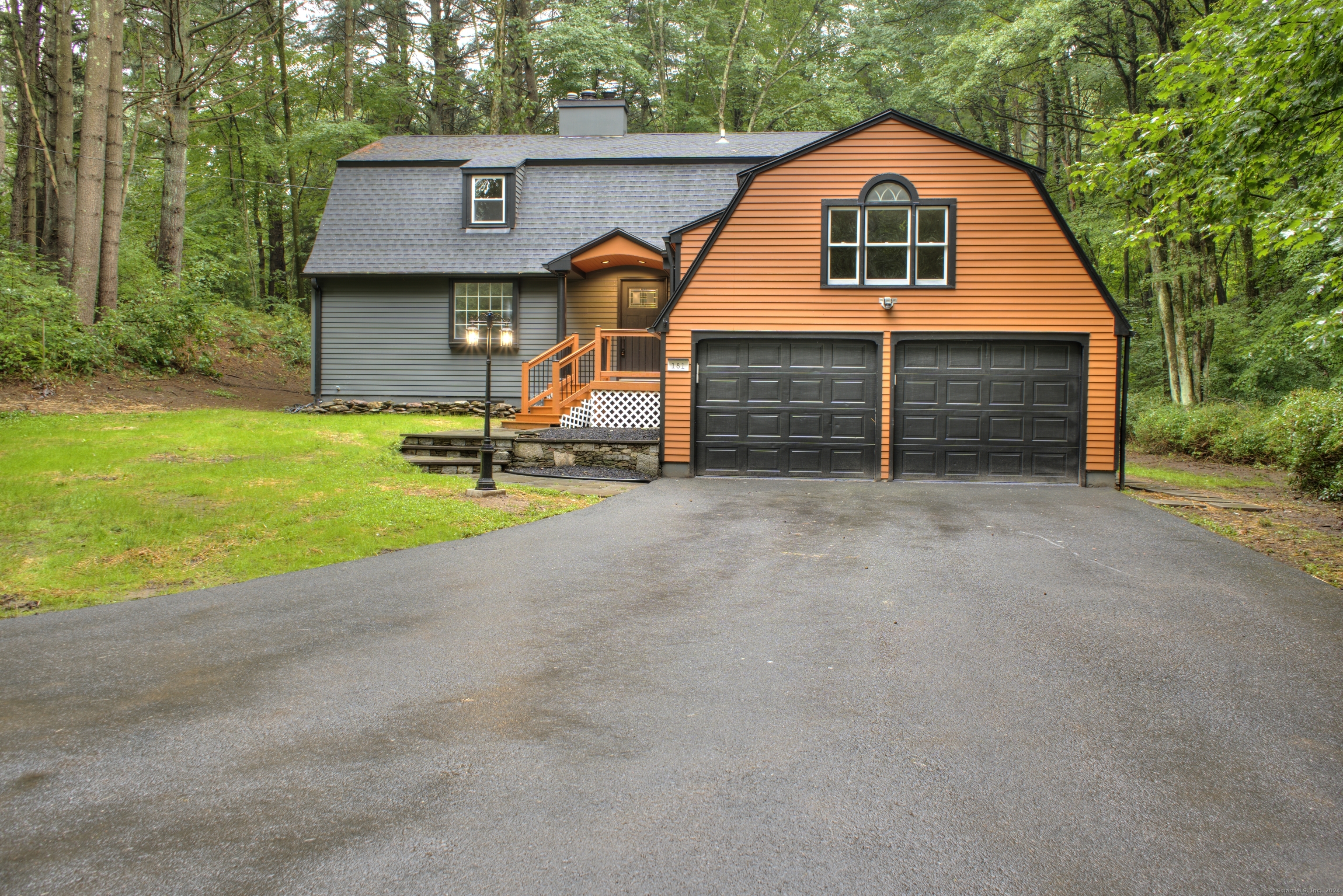 Welcome to 181 West Avon Rd, a beautifully updated home in the tranquil town of Avon. Inside, the home features an open concept design that seamlessly connects the living room, dining area, and kitchen. The living room is highlighted by a cozy fireplace and built-in shelving, creating a warm and inviting atmosphere. The kitchen is a chef's delight, equipped with modern appliances, a large center island with seating, and ample cabinet space. The home includes generously sized rooms, an attached garage with an in-law apartment (officially approved as a finished storage room), and an additional finished room in the basement, providing plenty of space for your needs. All major updates have been thoughtfully completed, including a new roof, windows, appliances, electric system, septic, and well. The driveway is newer, adding to the convenience of the attached garage. With all the major ticket items already taken care of, you can move in with peace of mind and focus on enjoying your new home. The open layout, modern amenities, and thoughtful updates make this a perfect place to call home. The backyard is a true oasis, featuring a spacious deck that is perfect for entertaining or simply enjoying the tranquility of the outdoors. The deck offers ample space for seating and dining, with a covered area for year-round enjoyment. Surrounded by mature trees, the backyard provides a serene and private setting, making it an ideal spot to unwind and connect with nature.