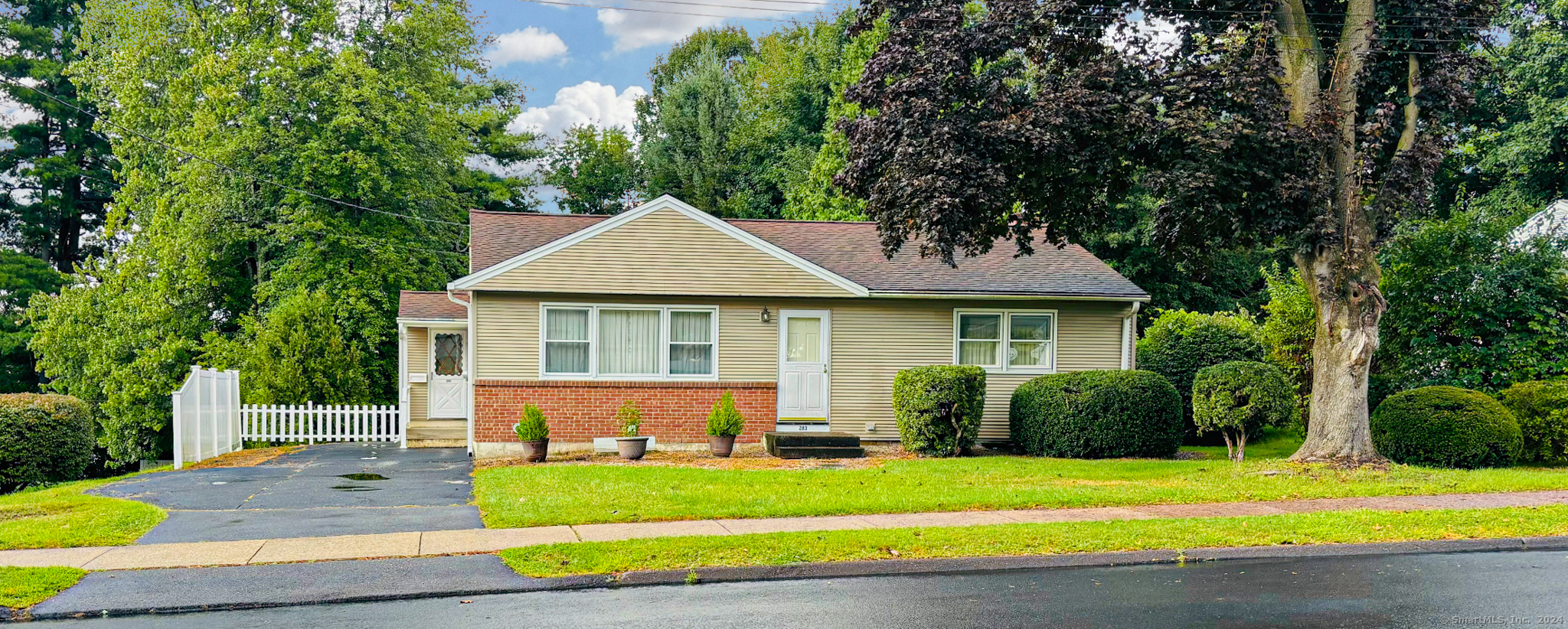 Welcome to this well-maintained 3-bedroom, 2-bathroom ranch-style home with central air, ideally situated in a serene neighborhood behind the local elementary school. This inviting residence features beautiful hardwood floors throughout and a cozy three-season room that extends your living space to the outdoors. Enjoy the tranquility of the peaceful backyard, perfect for relaxation and outdoor activities. The finished basement offers additional versatile space, while the newer oil furnace ensures comfort and efficiency. This home has been loved and cared for by the current owner for 57 years but it is now time for new owners to add their touch of tender, loving care. Move-in ready and waiting for you to make it your own. Don't miss this opportunity to own a charming and well-kept property in an established neighborhood. Professional photos coming soon