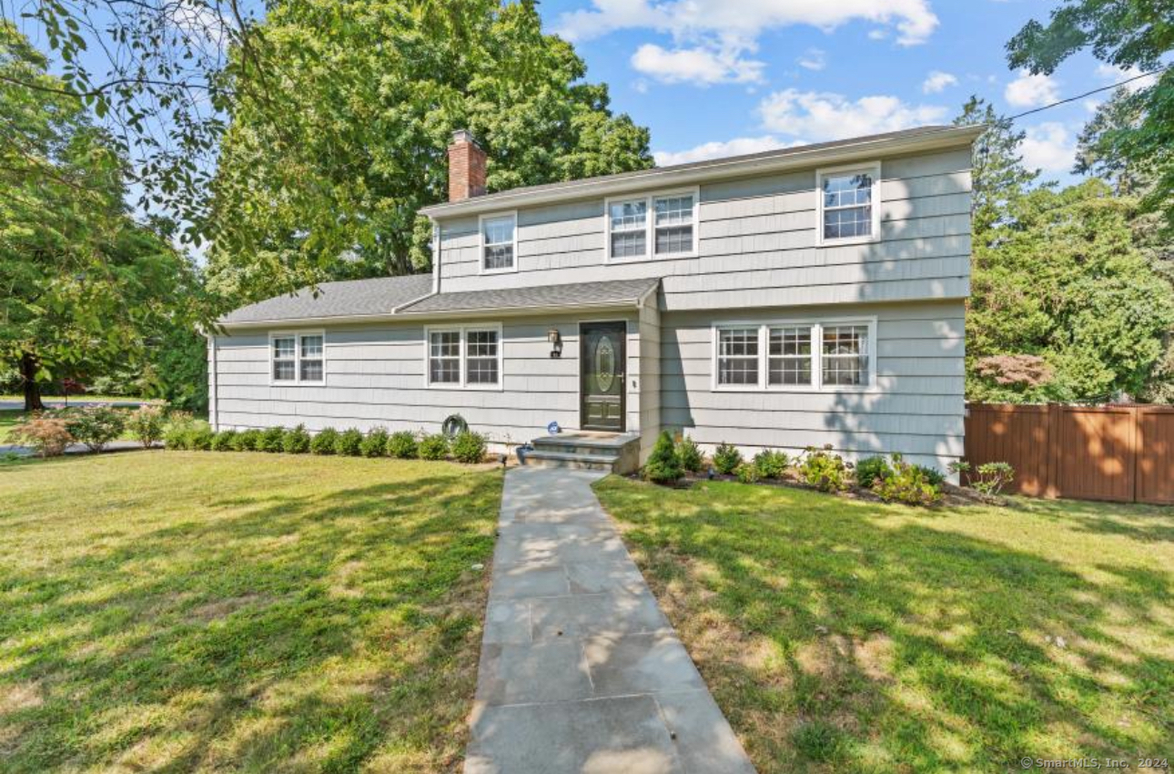 Welcome to this charming and beautifully renovated Center Hall Colonial, ideally situated in the desirable Stratfield section of Fairfield. This lovely 4/5-bedroom, 3.5 bath home features an open floor plan that allows for a seamless and inviting design to entertain and gather. The renovations include a state-of-the-art kitchen and bathrooms, upgraded electrical and plumbing systems, partially finished lower level and a new dual-zoned HVAC system. The home also features a new oil tank(1 year), newer electrical, and architectural roof ( 4 years). This residence exudes curb appeal and a welcoming atmosphere. The additional square footage has been added to the finished lower level. Conveniently located, this property is close to top-notch schools, vibrant parks, and all the amenities Fairfield has available. City water / City Sewer. This home truly encapsulates the essence of refined suburban living. Town beach access with car registration.