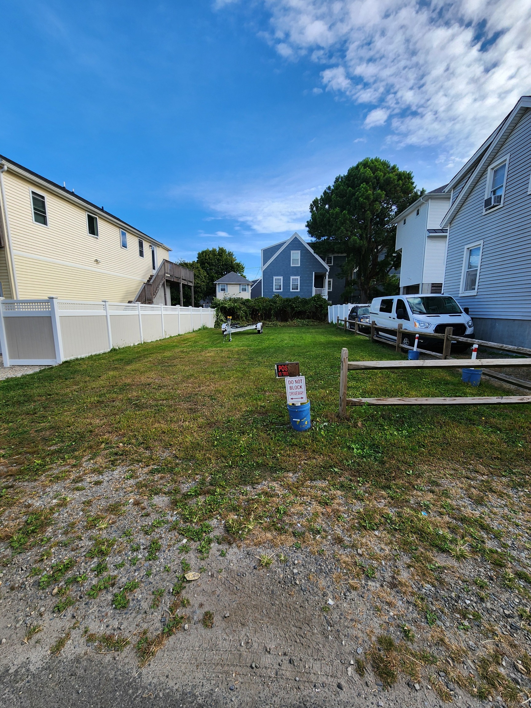 Build your Dream House Across the Street from Silver Sands Beach. Level Lot 35x103. Utilities are in the Road. Bring your plans.