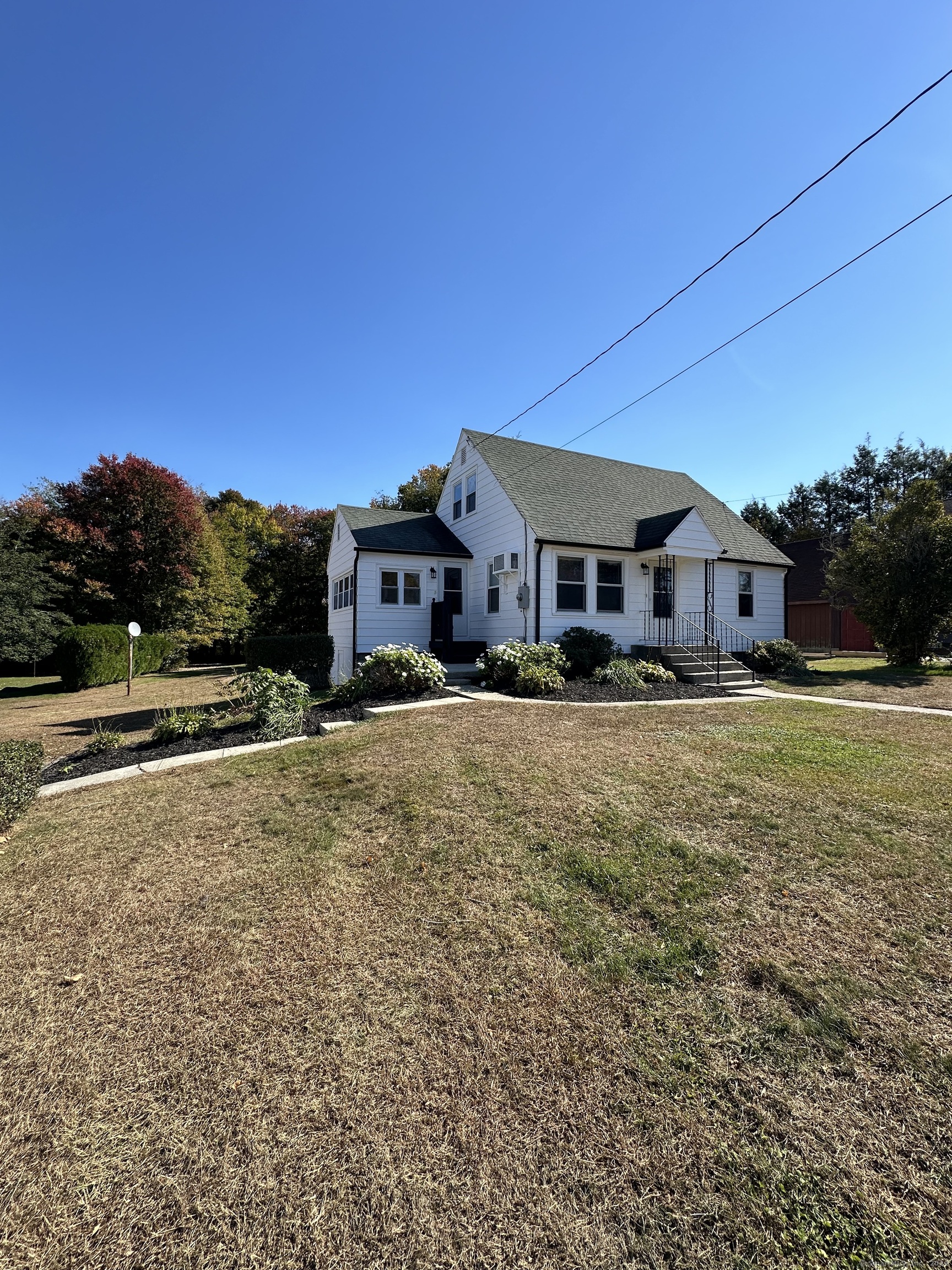 Fantastic chance to invest in a home with endless opportunities! This charming cape features 4 bedrooms, 1 bath, hardwood floors, new gutters, exterior professionally painted, newer roof and septic and a peaceful backyard that is perfect for relaxation or entertaining. Make this property your own and unlock its full potential!