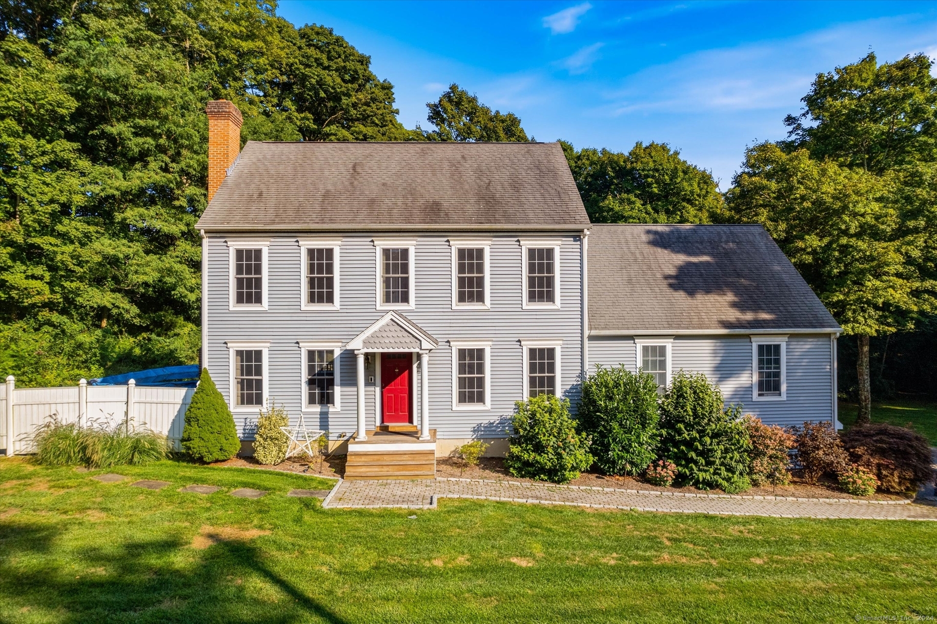 Beautiful 3 Bedroom Colonial home on nicely landscaped property. The front to back LR features a fireplace and bright living space leading to upgraded kitchen and formal dining room. 3 generous sized bedrooms and 2 full baths upstairs plus a 3 floor great room. The lower level is fully finished with a full bath and extra storage. Oversized 2 car garage with EV charging station. Extra features include paved driveway, private back yard, whole house generator and much more. Owner will be responsible for all home expenses except electric which should be pretty inexpensive because of the solar panel setup. Included in rent is heat, water, total yard maintenance, snow removal, trash, generator expenses, internet, cable TV, exterior maintenance and more. Tenant would be responsible for snow removal on deck and walkways.