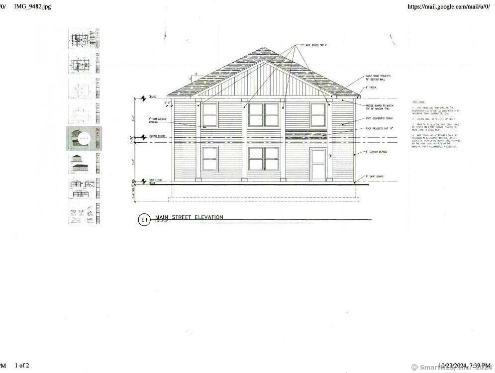 All the hard work will be done soon! Own this Turn-Key Brand New Two Story 6 Unit Apartment Complex. Current Owner / Developer will have this ready for completion with a Certificate of Occupancy On or Before March 01, 2025. All apartments are 2 Bedrooms. Kitchens will include Electric Range/Oven, Refrigerator and Microwave. Heat and A/C by Energy Efficient Mini-Split Systems. First Floor apartments are all Handicap Accessible. On-Site Coin Operated Laundry Facility. City Water & City Sewer. Paved 12 car Parking Lot. Per Town Site Plan Approval, and by State Fire Code, this Building will be fully equipped with a Sprinkler System. Great opportunity for Investors to create their own Tenant Base. Ideal North End Neighborhood. Very close proximity to Grocery & Convenience Stores, Pharmacies, Banks, Boutique Retail & Personal Service Businesses, Movie Theater, Fitness Center and Food Outlets. This is an excellent Quality & Modern Rental Asset! What are you waiting for? Also Builder provides a One Year Warranty from Date Of Closing. Average projected Monthly Rental can be between $1, 500.00 to $1, 700.00.