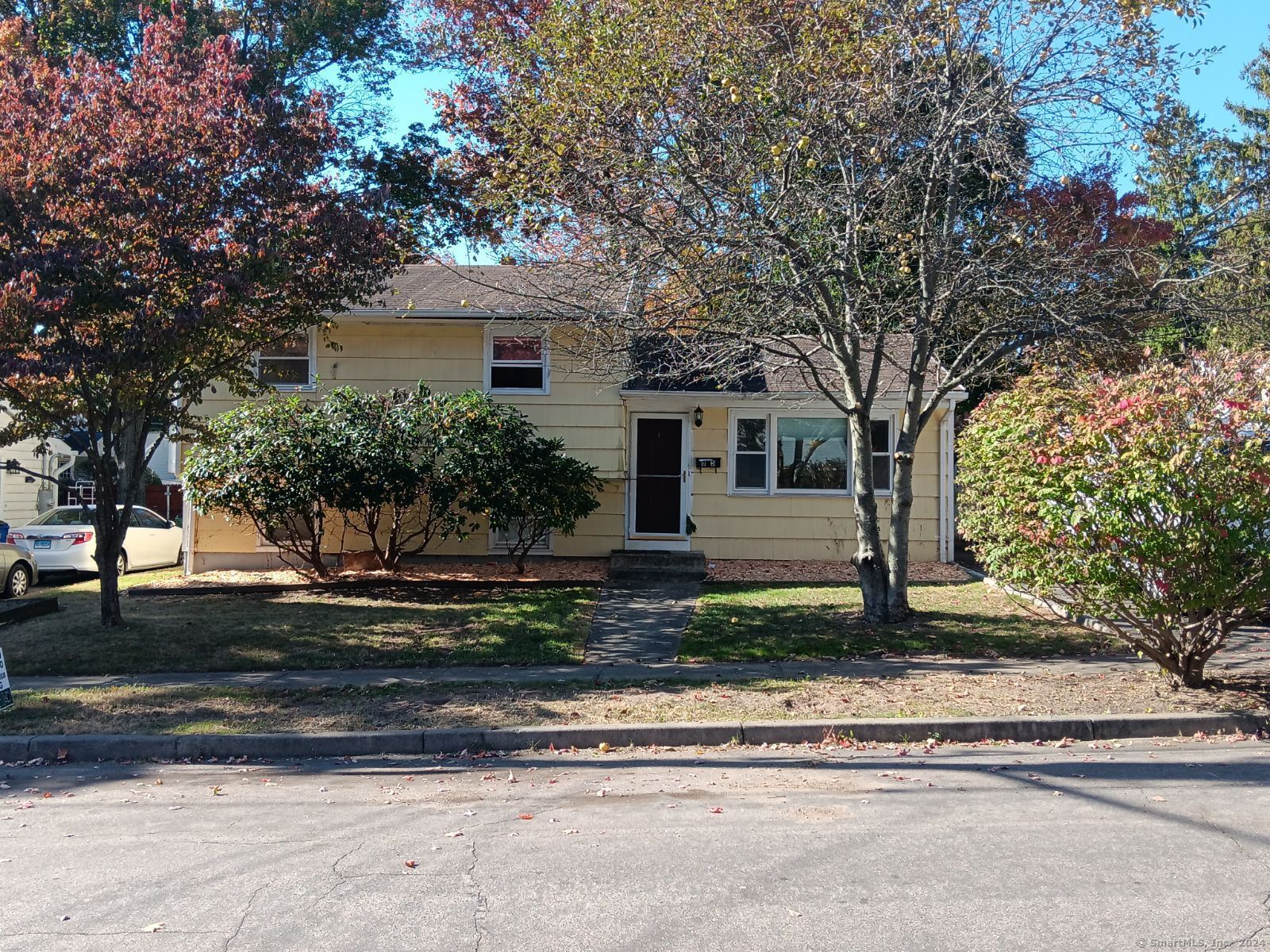 Sweet 3 Bedroom, 2 Full Bath, Split Level Home located on a quiet tree lined street of well cared for homes near the Fairfield University Area. Eat-in Kitchen with new Refrigerator, new Stove and new Countertops. Sliders lead out to a large stone Patio and a private fenced back yard. Bathrooms being refreshed. The interior has been freshly painted and the exterior has been newly power washed. Hardwood floors in the Living Room and Bedrooms are being refinished. The studio/shed behind the house will be finished for storage but the tenant can use it with added propane heat - see additional remarks below. Generator ready. Washer/Dryer included and are located in the lower level utility room. There is also a crawl-type floored storage area under the main living area. Great shopping and commuting area and yet this street feels off the beaten path! Near the Bus line.