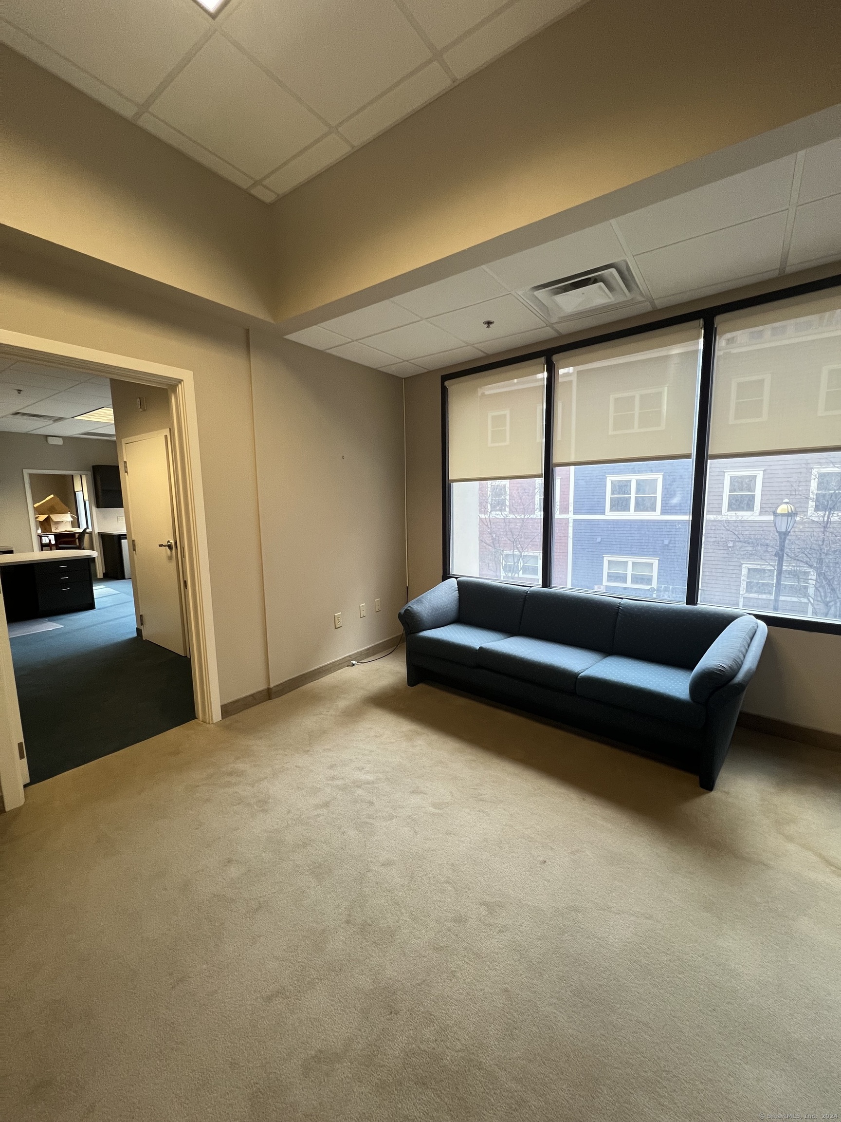 Office space available for lease on the first floor of the beautiful Residence Inn downtown! There is a room upon entering that may be used as a waiting area, and the office is also equipped with a bathroom. Come take a look and bring your business ideas to utilize this great space! Other spaces also available for rent in building.