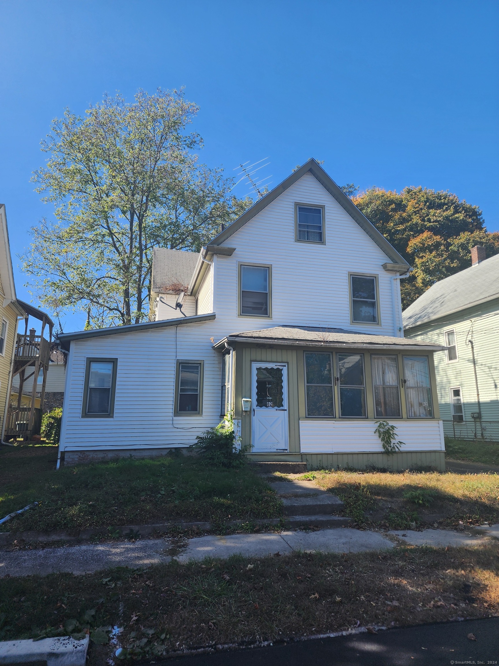 This 1875 single family home is a diamond in the rough. Make it sparkle again. A traditional home offering 4 beds, 1.5 baths can be found nestled in the West End. One car detached garage & a carport. This home has been rented for many years and has two second floor rooms and a walk up full attic that has been blocked off for a couple of decades. The personal contents stored in this blocked off area will be emptied over the next couple of weeks. A tenant is living in the remaining portion of this home. Tenant will be out by January 15, 2025. Being sold AS IS/WHERE IS. Buying side is responsible for all their own research and diligence. Cash & Rehab Loan products only. HIGHLY MOTIVATED SELLER.