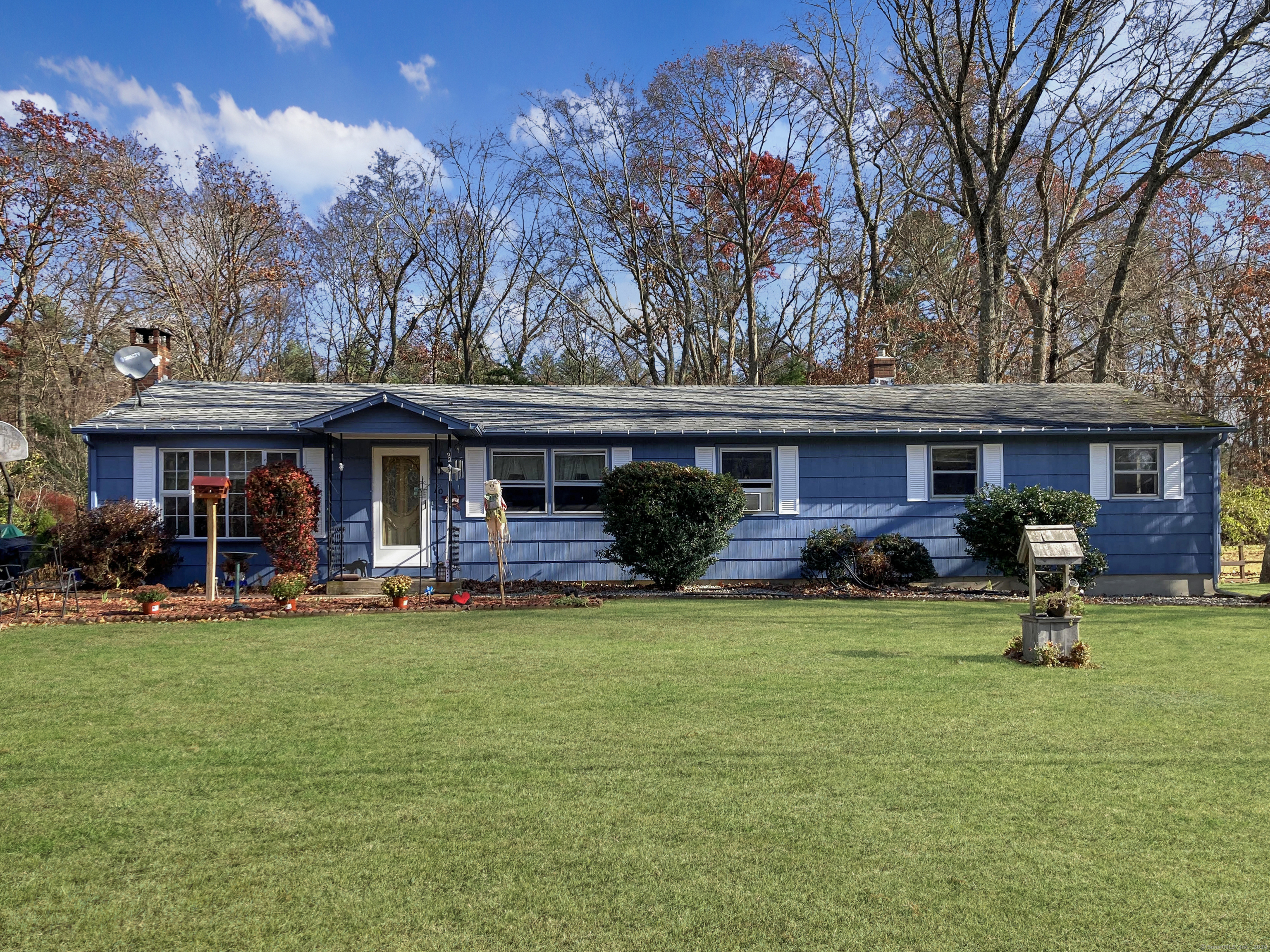 Welcome to this well-maintained Ranch with great bones, located in a highly sought-after neighborhood! A bright, sunken living room featuring a wood-burning fireplace with stone veneer, offering a cozy spot for relaxing or entertaining. This home boasts a beautiful sunroom with cathedral ceilings that brings in natural light and provides an ideal space to unwind while enjoying views of your private yard. Bedrooms offer hardwood flooring and generous closet space for plenty of storage. The lower level offers potential for additional finished space, perfect for a family room, office, workout space and much more. With some updates, this house could be your dream home - the potential is endless. Schedule your tour today and see all the possibilities this gem has to offer!