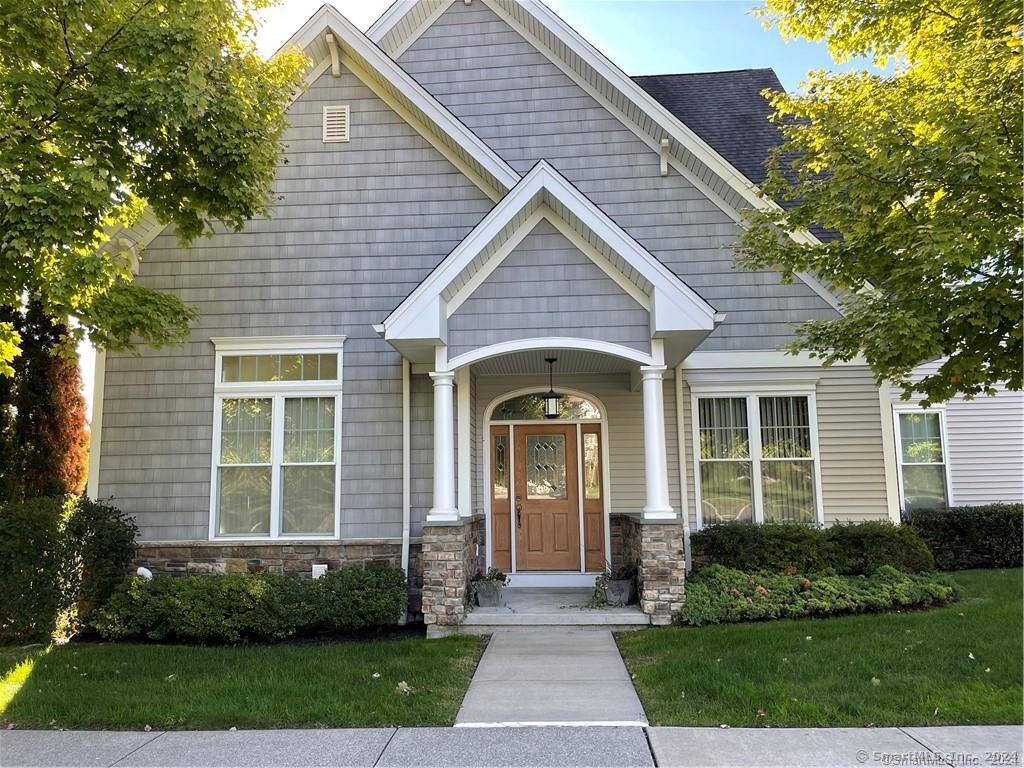 Fabulous end unit three level townhouse in coveted Timber Oaks development. Rentals are rare in this neighborhood for a reason - it is a wonderful environment with lovely landscaping and sidewalks throughout for jogging or taking a stroll to the tennis courts, pool or clubhouse. The unit itself is very well maintained with hardwood floors, clean carpeting and recently painted interior. The main level flows from living room to kitchen to dining room with a separate room for a study or office. The living room offers sliding doors out to a deck to enjoy cookouts or peaceful time outdoors. The lower level is abundant with space for a recreation room, theatre, playroom - whatever you may need. Then, at the end of the day, relax and unwind in the spacious upper level with a bonus area for a reading nook or study area, large primary bedroom with walk in closet and full bath and two additional good sized bedrooms with another full bath in the hallway. The laundry room finishes out the upper level for convenience. A serene environment, The Villages at Timber Oaks is not far from restaurants, theatres, and downtown Bethel for shopping. Come enjoy the lifestyle and spacious living!