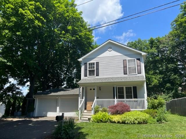 This one won't last long!! Single Family Rental on a cul de sac in Shelton, CT. City records say 4 beds, but home is being used as a 3 bed, 2 1/2 bath, laundry on 2nd level. Primary bedroom features a full bath room on suite and walk-in closet, 2 additional bedrooms on this level. Main level features Semi-open concept with open kitchen/living area then walkout to the deck. Formal Dinning room, and powder room. Central Air. Hardwood floors throughout, Partial basement, fully finished with walk out to back yard, includes crawl space for storage. Additional storage in pull down attic and 2 car garage. Home is located in excellent commuting area, nearby connections to route 8 and route 15. Agent is related to owner.