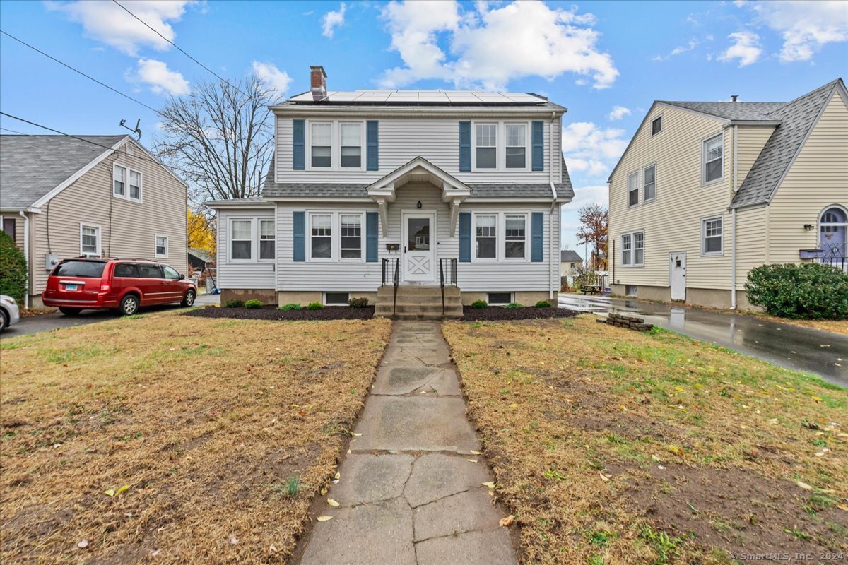 This Dutch Colonial presents an ideal opportunity for a savvy flipper. Priced below the area's average sale price of $425K, this home comes with a paid-off solar panel system, offering long-term energy savings. The property boasts a clean title, great bones, serviced mechanicals and a brand-new water tank. With the mechanicals serviced and exterior done all that's left is the interior cosmetic work, this is a prime investment for anyone looking for a quick easy flip to turn a profit in a desirable neighborhood.