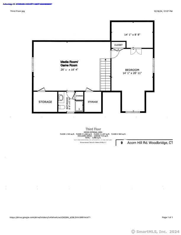 9 Acorn Hill, Woodbridge, 06525, 4 Bedrooms Bedrooms, ,3 BathroomsBathrooms,Single Family For Sale,For Sale,Acorn Hill,24060576