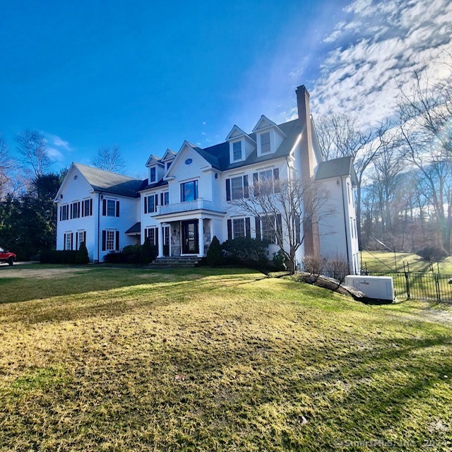 Coming Soon: 340 Turtle Back Rd, New Canaan, CT Available for viewings beginning January 13th, this exquisite 7, 361 sq. ft. Colonial has the perfect blend of elegance, comfort, and modern functionality. Set on over 2.2 acres of level, meticulously landscaped grounds, this home is located in one of New Canaan's most coveted neighborhoods. Interior Features: A grand 20-foot foyer sets the tone for this thoughtfully designed home. The chef's kitchen boasts quartz countertops, center island, high-end appliances, and dual pantries, connecting seamlessly to the family room. Entertain effortlessly in the formal dining and living rooms, or enjoy two private offices: a library with a marble fireplace and a second-floor study.The six spacious bedrooms include five ensuite retreats, while the lower-level suite with a family room and full bath is ideal for guests. Additional rooms include a third-floor recreation room and a fully equipped home gym. Outdoor Living: The backyard oasis features a 44-foot heated pool, waterfall, spa, and slate patio surrounded by lush landscaping. The fully fenced property ensures privacy and tranquility. Additional Highlights: A whole-house generator, three-car attached garage, additional outdoor parking, and abundant storage add convenience to this luxury home. Located near top-rated schools, parks, and downtown New Canaan, this property provides the ideal lifestyle. Professional photos, video & Floor plans coming soon. Schedule today w