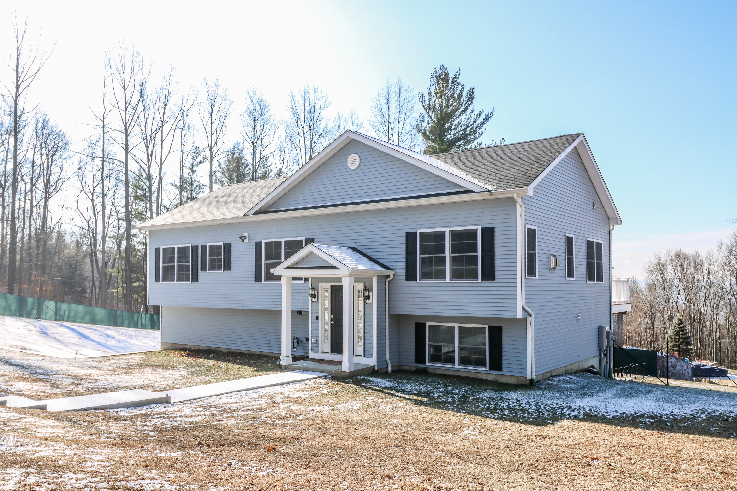 Experience high-tech luxury in this Custom Built 3 bedroom home on 1.85 acres. Designed with smart features, premium finishes, and energy efficiency, this home offers both convenience and sophistication. The transferrable Generac solar system with an 18 kWh backup ensures reliable power, while Cat 6 wiring, pre-wired HDMI and speaker cables, and fiber optic internet keep you seamlessly connected. Security and comfort are prioritized with Eufy and Ring cameras, dual-zone heating and cooling, WiFi Honeywell thermostats, and whole-home surge protection. The interior boasts 9' ceilings, hardwood flooring, a propane fireplace, built-in surround sound system, and spa-like master bath featuring a custom shower and double vanities . The kitchen is outfitted with top-tier appliances, granite counters, large island and a Culligan triple-stage water filtration system. Walk-Out Lower level Family Room would be ideal for a Home theater, recreation room or gym. Step outside to enjoy the partially fenced backyard or relax on the private second-story deck. Additional highlights include an oversized insulated garage with epoxy floors, 8' doors and a smart opener, a 30-amp RV outlet, and plenty of driveway parking. Conveniently Located just minutes from town, this move-in-ready home is truly one of a kind.