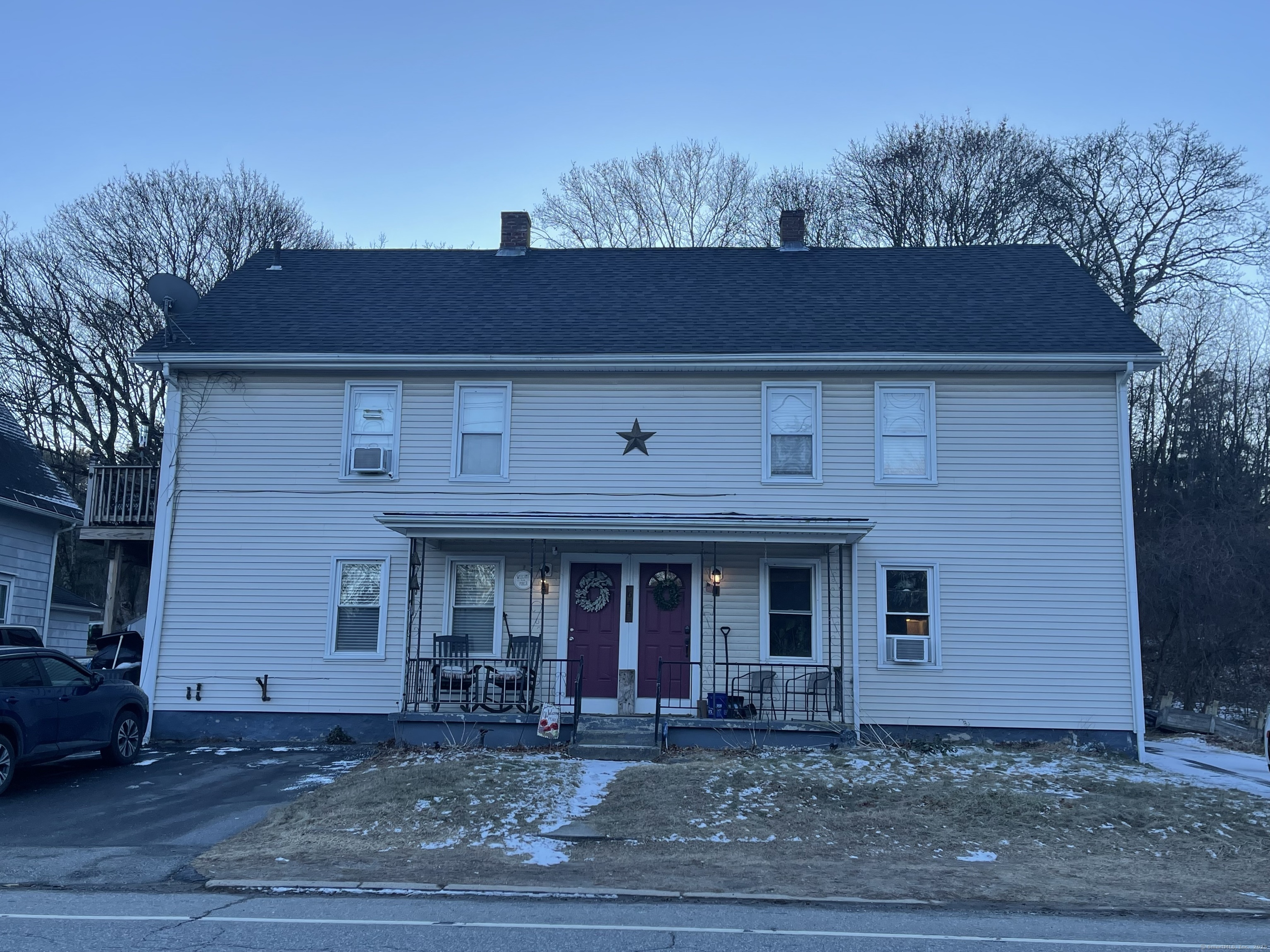 Take a look at this 3 unit home in the desirable town of Brooklyn. Two of the three units are tenant occupied with the third unit upstairs becoming available February 1st, ready to be owner occupied or add a new tenant. Each unit is large in size, boasting three bedrooms and one bath, each with many tasteful updates. Separate utilities for each unit. There is a good-sized backyard, as well. Come take a look at your next investment property!