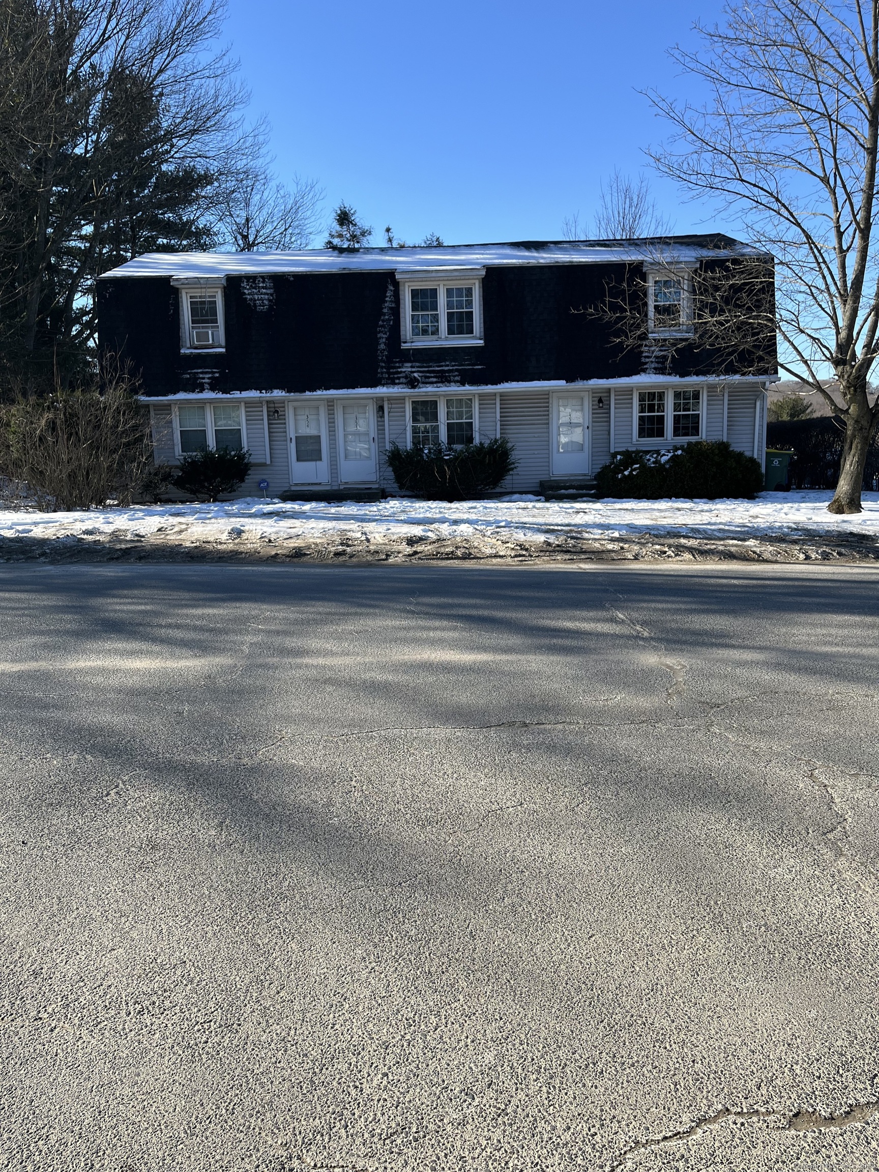 Two story townhouse, end unit.