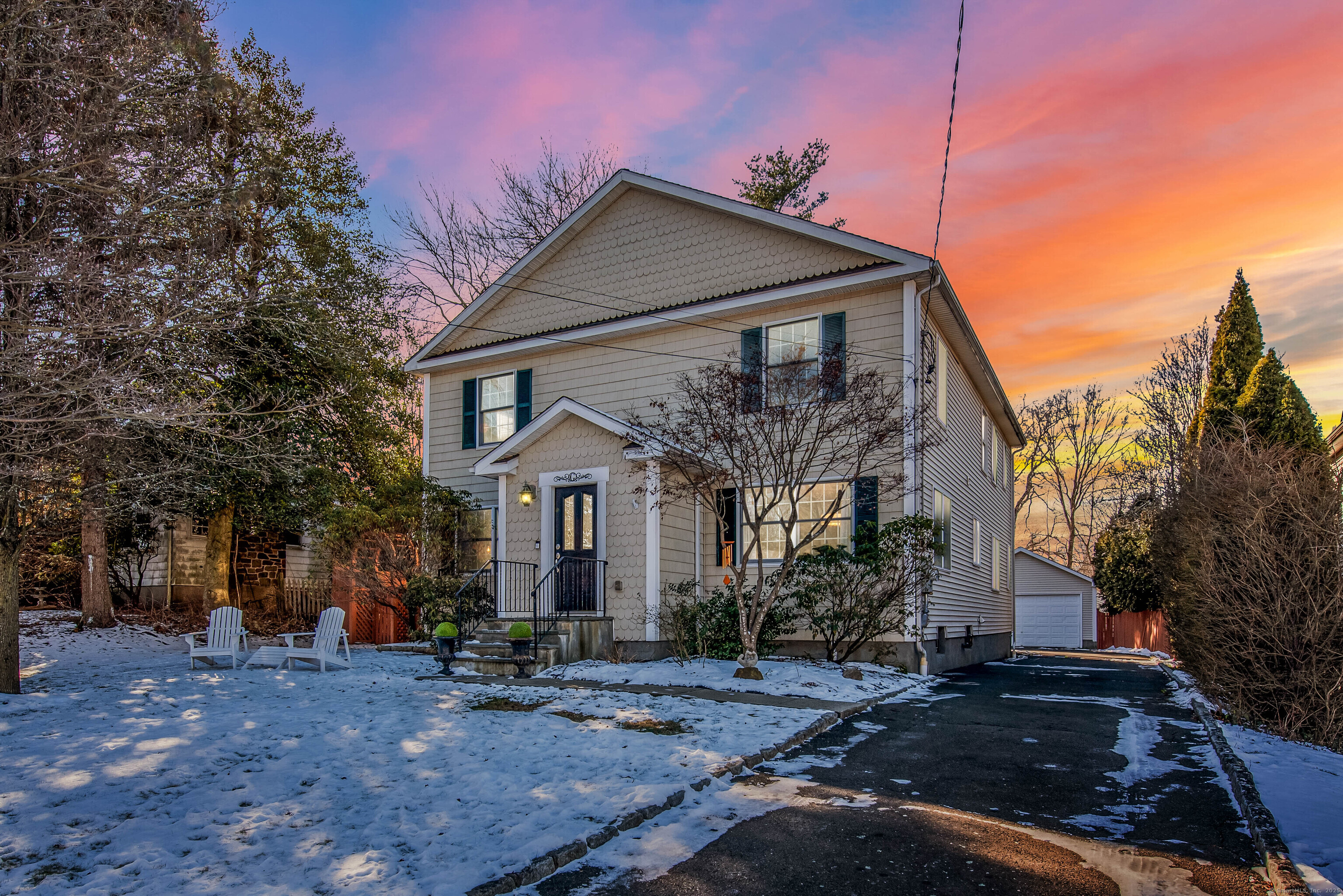 Pristine University area colonial w/ thoughtful features, HW floors, spacious BRs and seamless open floor plan. Lutron voice activated smart home w/ custom foyer/mudroom sets the tone w/ built-in cubbies and cathedral ceiling, flanked by a light filled DR and formal LR. LR boasts fireplace w/ custom marble mantle, built-ins, crown molding. The FR, the heartbeat of this impressive home is where your everyday life will be lived! An expansive sun-drenched space, ideal for entertaining, w/ French sliders to a private deck and custom awning, it marries to the sparkling EIK w/ large eating area, oversized center island, granite countertops, custom maple cabinetry and double wall oven. A half BA and 2nd mudroom space complete this comfortable, spacious 1st floor. The 2nd floor oversized landing gives way to 4 BRs, 2 full BAs, and laundry room. Grand French doors open to an impressive primary BR suite w/ vaulted ceilings, a large walk-in closet, glass walled shower, double vanity and Jacuzzi tub. The 3 large additional BRs boast large closets and share a BA w/tub shower. In the finished lower level, newly installed carpet, wall of built-ins, exposed brick, and beams allow for use as a playroom, gym, or home office. A separate unfinished space holds mechanicals and adds great storage as does a cement floored crawl space and walk-up attic. This beautiful home sits on a private .43 acre partially fenced lot ideally located, walk to Osborn, BRT and the commuter corridors. Welcome home!