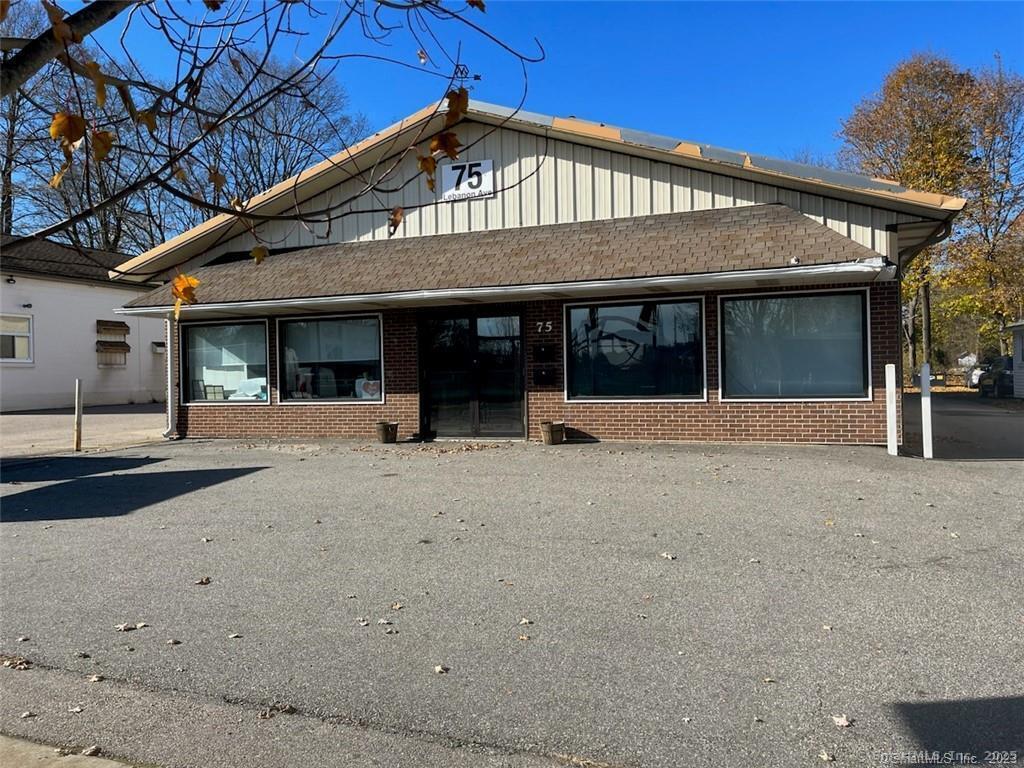 Commercial building in downtown Colchester. Zoned Industrial, commercial, mixed use. This 3800 square foot warehouse building has 2400 square feet of storage on the second floor. A desirable location is across the street from the new senior center and walking distance to shopping and restaurants. Previously used as a warehouse, it now has so many options, including retail. The front of the building is all windows for display. The rear of the building have garage doors for deliveries and drive in. The upper lever, warehouse loft, is accessible through a wide staircase and a gated overhang for fork lifting the larger items. 2 generator options, interlock switch or hardwired. Central air. This Morton steel building is very economical for heating and cooling. Owner financing may be available to a qualified buyer.