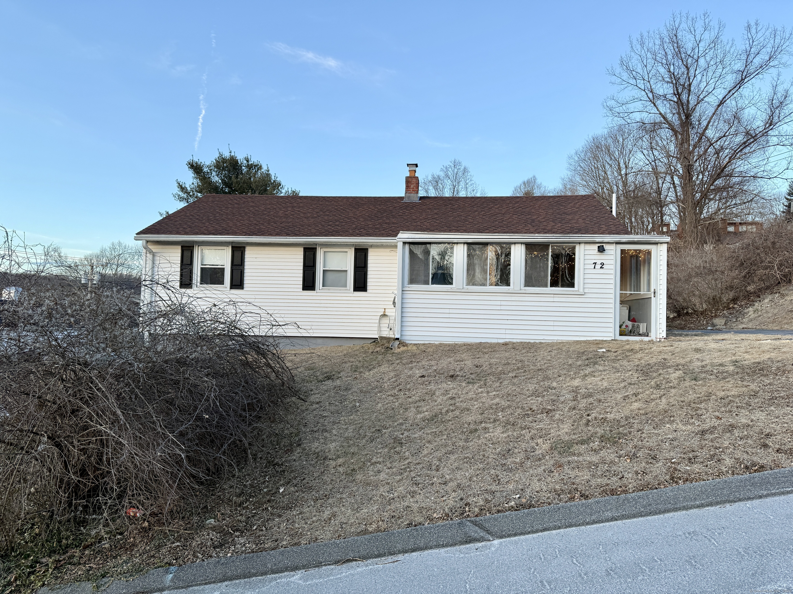 Welcome to 72 Bellevue Terrace, a charming home located in the Colony Hill area of Seymour, CT. This well-maintained home has the perfect blend of comfort and functionality with spacious living areas and modern amenities. Boasting 3 bedrooms and 1 bathroom, the home features a bright and inviting open living space, ideal for both relaxing and entertaining. the main level is complemented by hardwood floors and large windows that allow natural light to shine throughout the space. The eat-in kitchen is updated with sleek stainless appliances and plenty of cabinetry for all your culinary needs. Great space for a center island and dining area. Downstairs, enjoy an additional 450 sq ft of finished space; perfect for a home office, playroom, or entertaining. Outside you'll have plenty of parking with two driveways on either side of the house. Close proximity to local favorite restaurants, parks, Downtown Seymour, and Route 8. Don't miss your chance to make this home your own! *Tenants currently live in the home, do not go on the property without approval, OPEN HOUSE SHOWINGS ONLY. OPEN HOUSE will occur on February 9th from 11:00am-2:00pm.