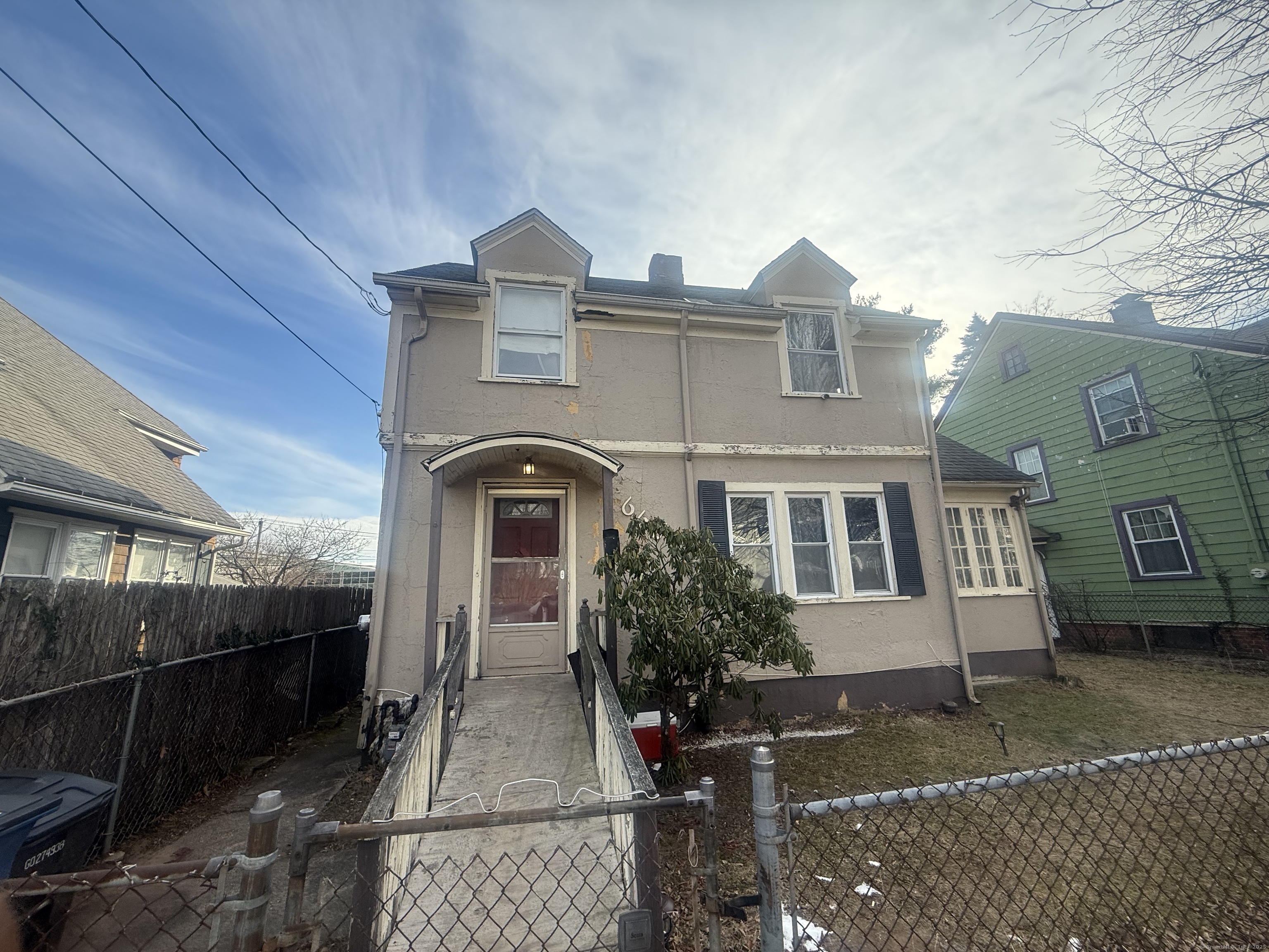 Welcome to 663 Winthrop Avenue, a lovely Colonial home in the heart of New Haven. This three-bedroom, one and a half-bathroom home has a warm and inviting space with a lot of character. The living room features a cozy fireplace, perfect for those chilly nights when you want to unwind and relax. The kitchen is bright and functional, ready for everything from quick meals to family gatherings. And when it's time to eat, the formal dining room is a great spot for everything from casual dinners to special celebrations. Upstairs, you'll find three comfortable bedrooms, each with plenty of natural light and room to stretch out. The fenced-in backyard is an absolute gem - it's the perfect spot for enjoying some privacy, gardening, or just hanging out. With its classic Colonial charm and a thoughtful layout, this home is all about making you feel comfortable and at home. Plus, it's in a great New Haven neighborhood, so you're just minutes from everything - from local shops and restaurants to parks and cultural spots. If you're looking for a home with a lot of warmth and character, this one's definitely worth seeing.