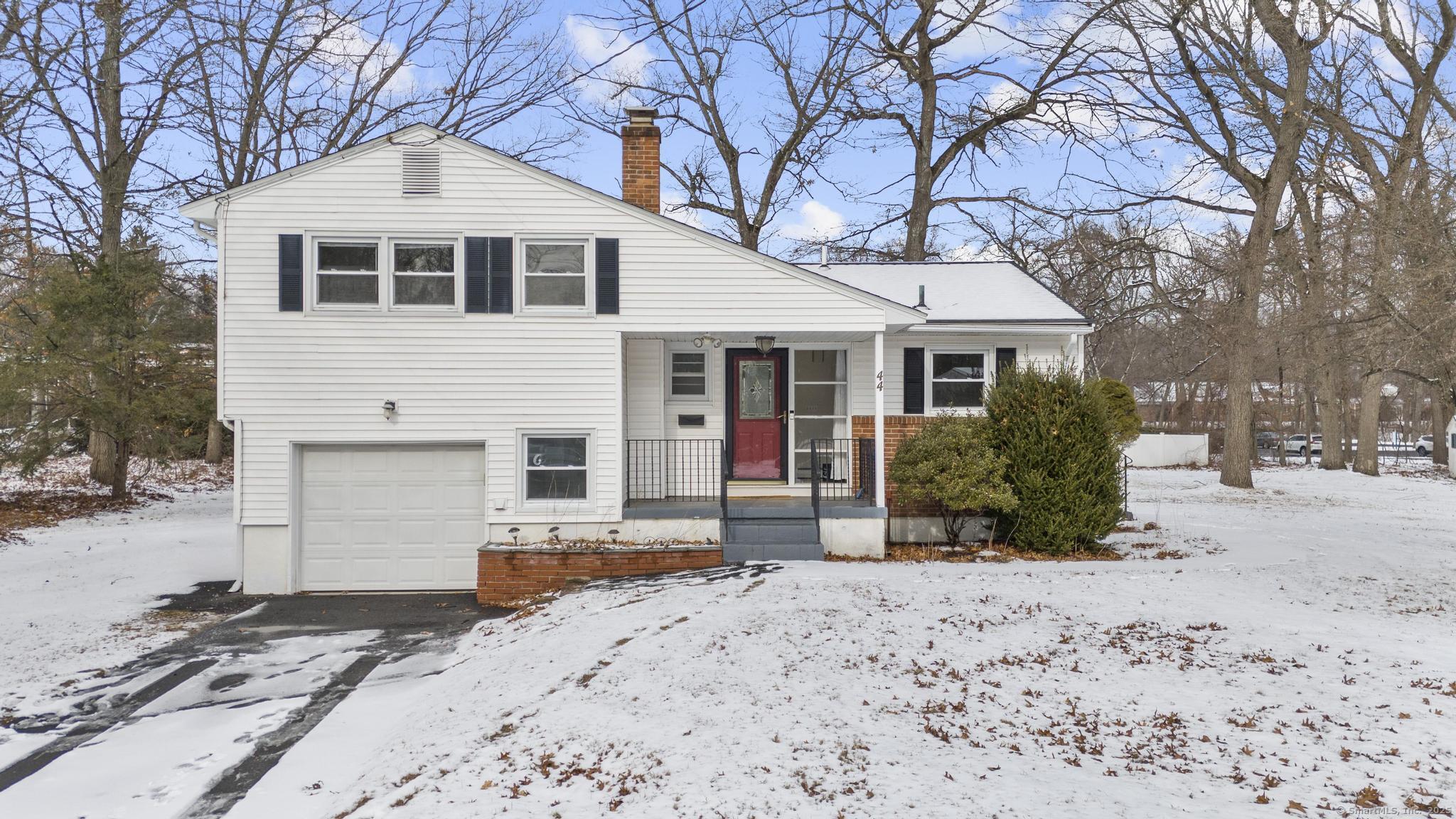 Your search for your rental home stops here! Welcome home to 44 Hale Drive, a beautifully maintained 3-bedroom split-level home tucked away on a peaceful cul-de-sac in Windsor, CT. If you're looking for space, comfort, and modern conveniences, this home checks all the boxes! Step inside and be greeted by gleaming hardwood floors that flow throughout the main living areas, adding warmth and character to the space. Kitchen is well equipped with stainless steel appliances. The finished lower level provides extra living space-ideal for a family room, home office, or play area. Enjoy the convenience of an attached garage, an in-home washer and dryer, and a spacious backyard perfect for entertaining, relaxing, or letting little ones play. Located in a sought-after neighborhood, with easy access to local parks, shopping, dining, and major highways-giving you the perfect balance of tranquility and convenience. Please submit applications through RentSprree