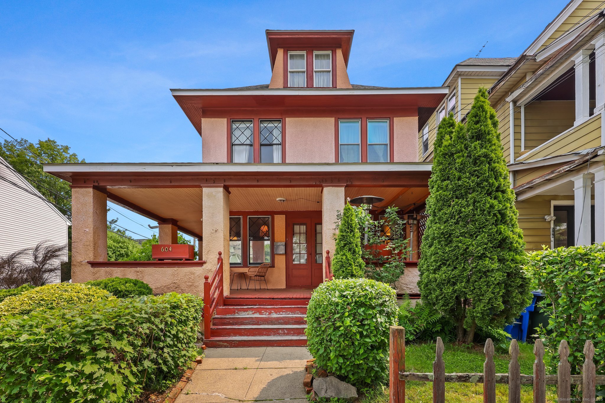 Charming Renovated Victorian/Colonial with Original Character and Modern Upgrades.  Welcome to this beautifully renovated Victorian/Colonial home that effortlessly blends timeless elegance with modern comfort. Thoughtfully updated while preserving its historic charm, this stunning residence is perfectly suited for today's lifestyle.  Step inside to discover intricate original woodwork and architectural details that speak to the home's rich history. Gleaming hardwood floors flow throughout, adding warmth and continuity to the space. The fully renovated kitchen is a chef's dream, featuring brand new custom cabinetry, a stylish mix of butcher block and quartz countertops, a central island perfect for meal prep or casual dining, and new wide plank hardwood flooring.  This home offers three spacious bedrooms and a fully finished walk-up attic, ideal for a family room, home office, or a potential fourth bedroom-providing plenty of flexibility to meet your needs.  Outside, enjoy a generous wraparound porch-ideal for morning coffee or evening relaxation. A detached two-car garage provides ample storage and parking, and the roof has been recently updated for peace of mind.  Situated in a prime location just 60 miles from New York City, this home offers easy access to all major highways and Metro-North, making commuting a breeze. Whether you're looking for historic character or modern convenience, this one-of-a-kind home delivers both.
