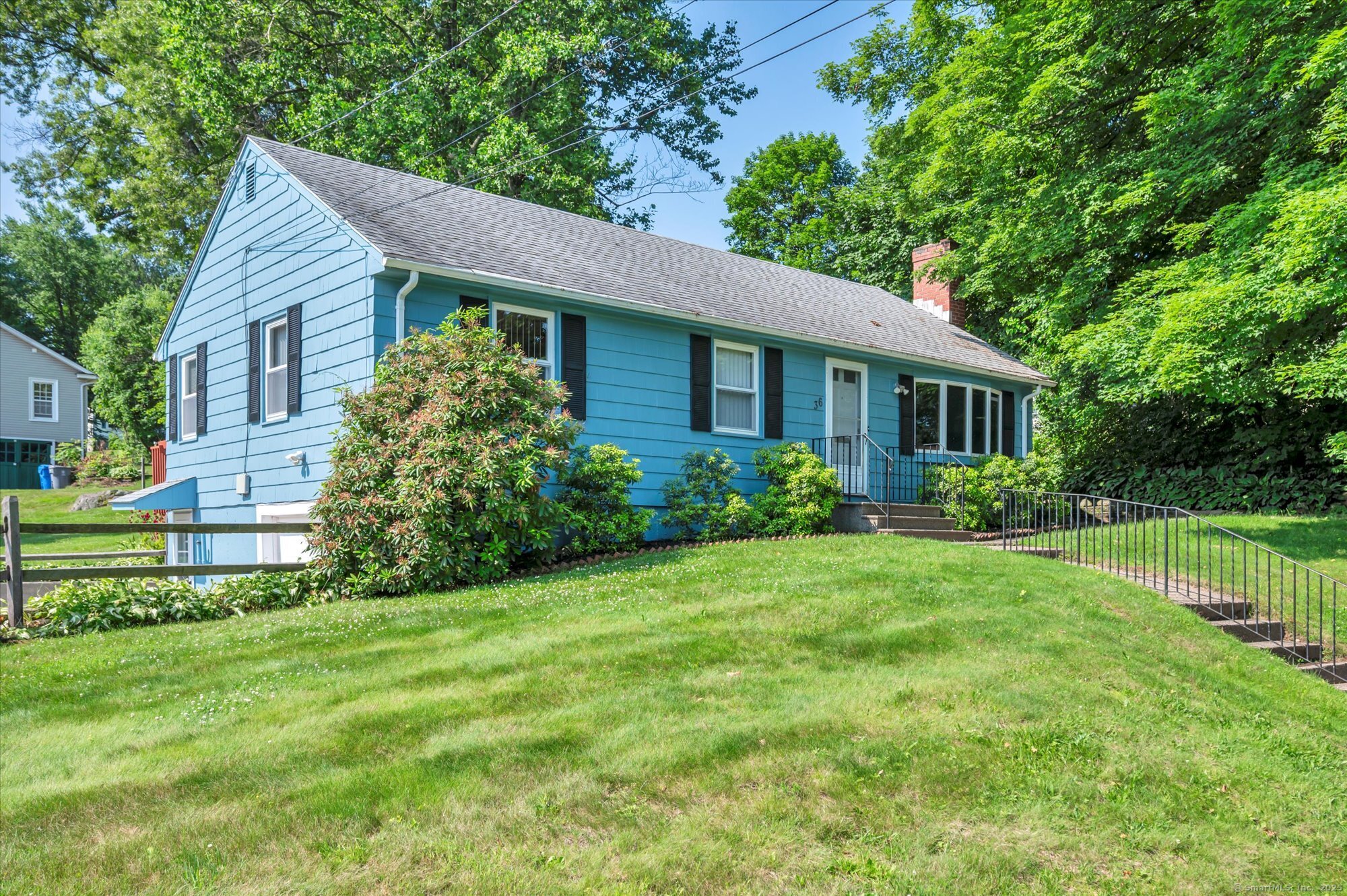 Tucked away at the end of a peaceful cul-de-sac, this beautifully maintained home offers comfort, convenience, and flexibility. Originally a 3-bedroom, it currently features an expanded layout with large primary bedroom, but would easy to add the wall back to add back the third. Stay comfortable all year with central A/C, and rest easy knowing the roof was replaced in 2017. The freshly painted exterior and deck give the home a fresh, inviting look, ready for you to move right in. The finished space in the lower level includes a full bathroom, making it a great spot for guests, a home office, or just extra room to spread out. This is a solid, flexible home in a great spot, don't miss your chance to make it yours!