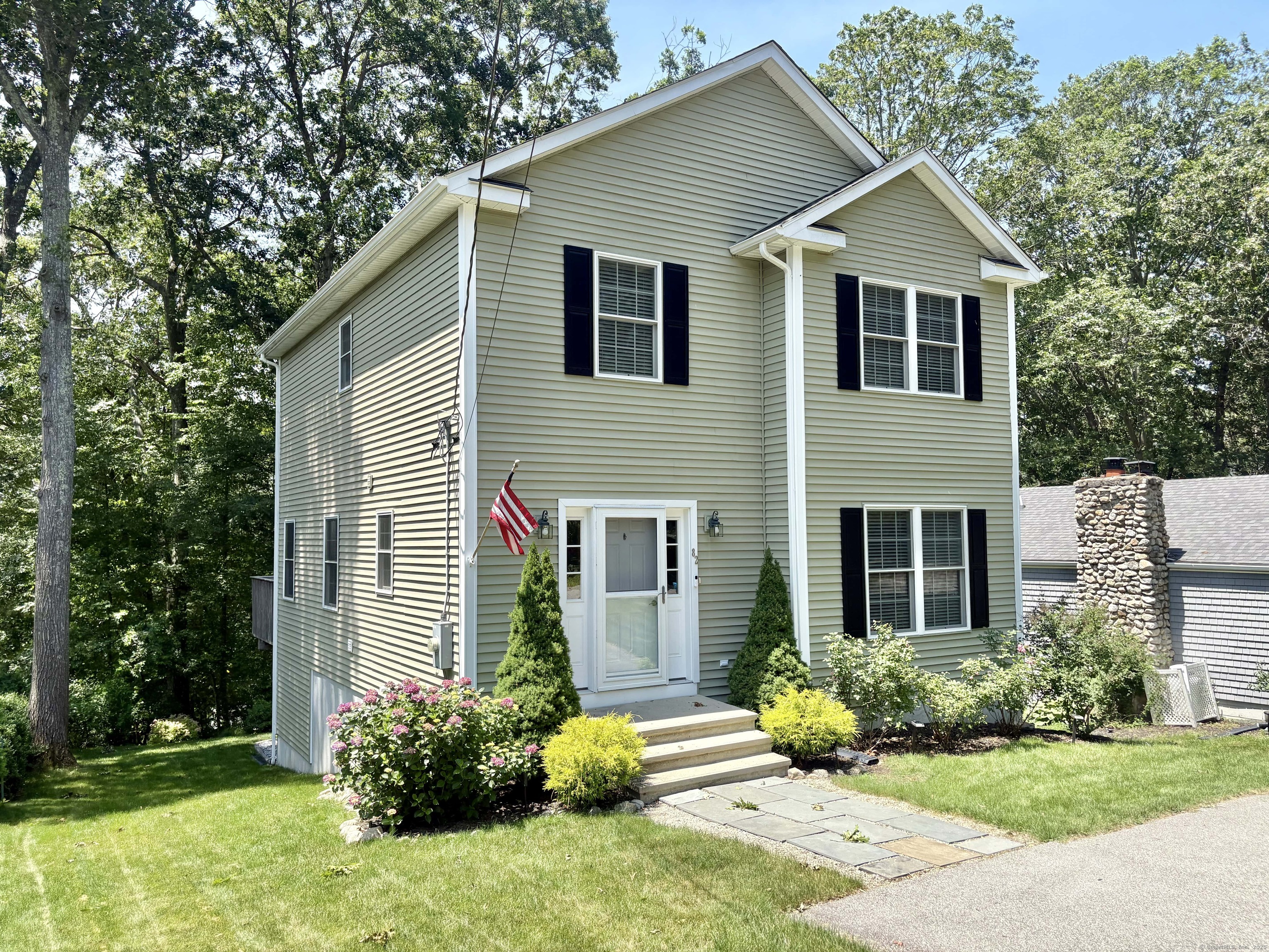 This beautifully furnished 3-bedroom home is located in the beach community of Giants Neck Heights. 2 1/2 bathrooms and 1,800 square feet of living space with an open & contemporary floor plan. Laundry is on the main floor. Walk-out basement offers tons of storage. Residents can walk to the private beach, boat ramp, clubhouse, tennis & basketball courts, a playground and 100 acres of hiking trails. Nearby the Village of Niantic offers shops, restaurants, theatre and year-round activities. Easy access to I-95. Minimum 6-month lease and then month-to-month options. This home is tastefully furnished and owners are flexible and willing to work with tenants on preferences regarding furniture and lease length.