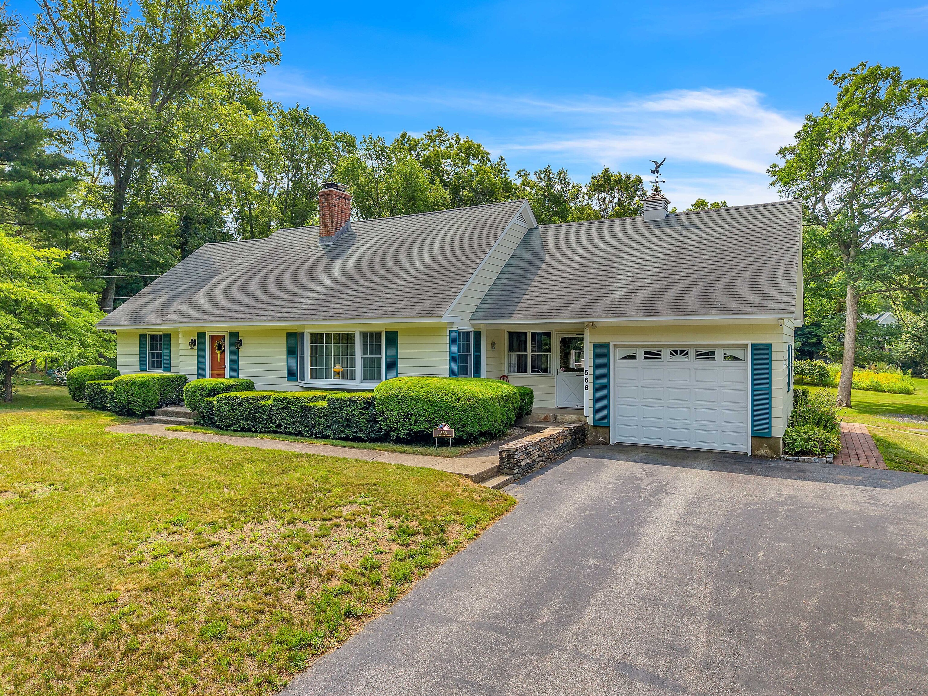 Pride of ownership shows in this exceptional, lovingly maintained ONE-OWNER property. This spacious 3BR 2 Bath home is nestled on 1.84 peaceful acres, only minutes from Beach Pond, Finn Beach and miles of state forest trails. It offers 1800+ sq ft of bright, open living space with hardwoods and amazing storage throughout. Great layout with a large LR with a FP, and a 1st floor BR and Den. Efficient dual furnace runs on either oil or wood, along with 4 additional mini splits for heat/air. Outdoor enthusiasts will love the composite multi-level deck, "Guy-zebo" with cable TV hook-up, ample garden area with grapevines; detached four-car garage, providing plenty of space for vehicles, tools and toys; and the stunning post and beam barn, perfect for a workshop, studio or livestock. Rare combination of space, privacy and funtionality. Agent related to Sellers.