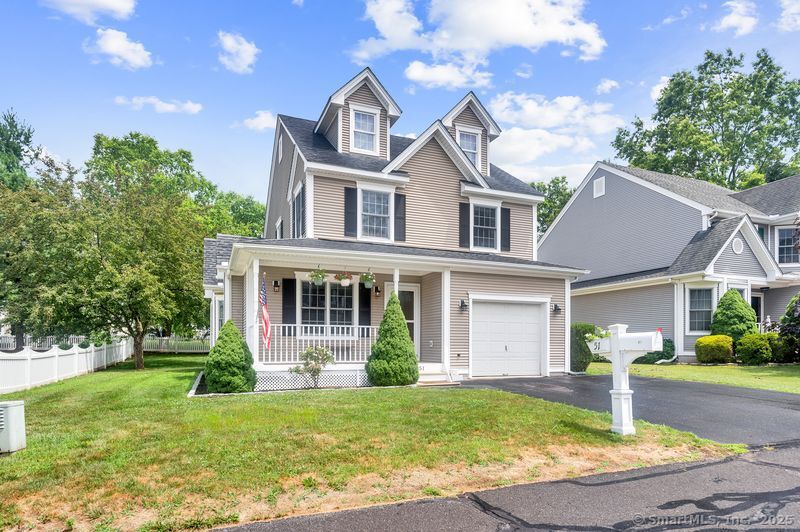 Great Wallingford Location!! Beautifully maintained and fully updated home with open floor plan. Bright, large living room which features a floor to ceiling gas fireplace. Open stairwell and large dining room with sliders to the deck. Updated kitchen with stainless steel appliances and granite countertops and breakfast bar. Lovely tranquil backyard. Upstairs features 3 spacious bedrooms. The primary has beautiful walk-in closet with custom built ins. The entire house features pristine, hardwood floors. Finished basement featuring 2 finished rooms with vinyl flooring and separate laundry/storage area. Brand new heat and central air. Nothing to do but move in!