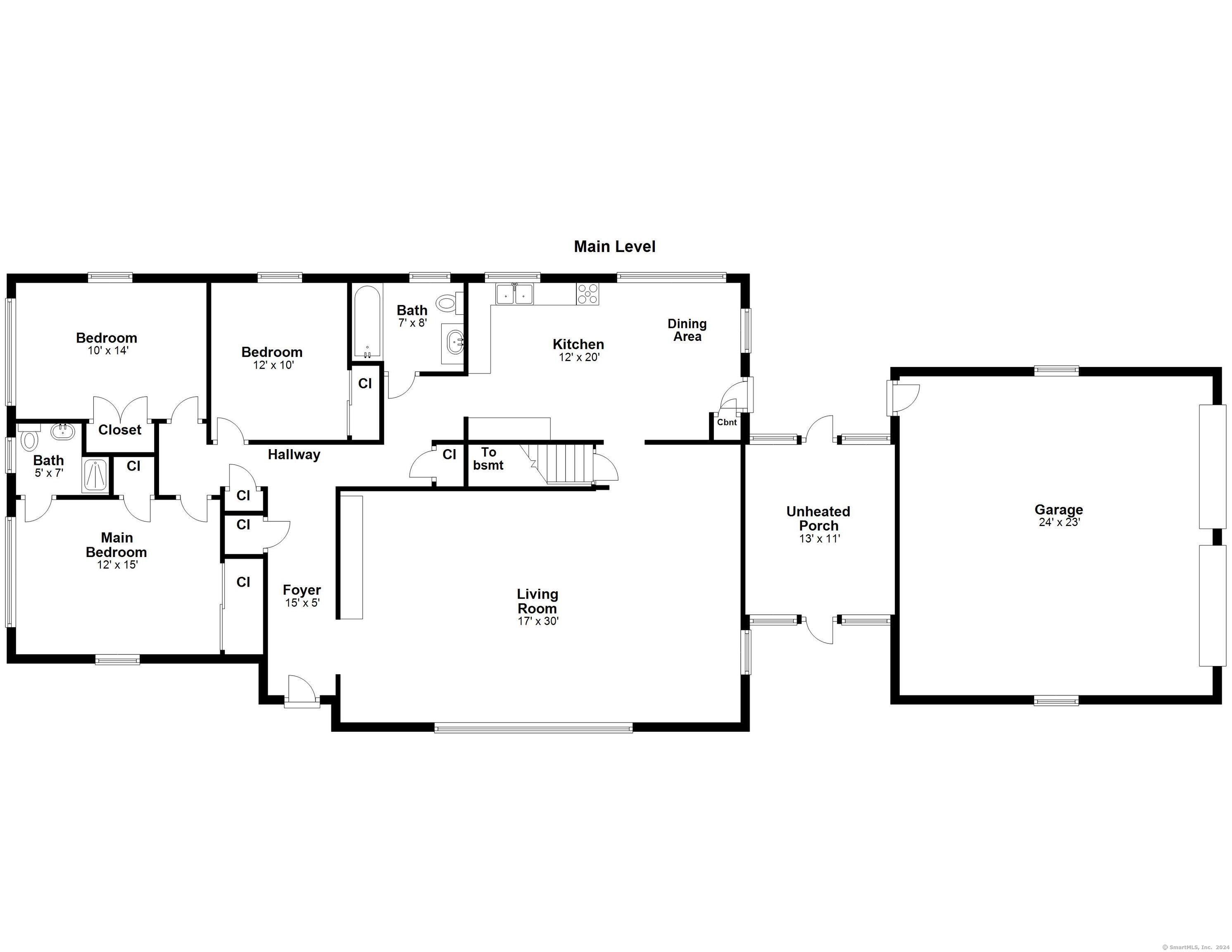 67 Barclay, Stamford, 06903, 3 Bedrooms Bedrooms, 0 ,2 BathroomsBathrooms,Residential Rental,For Sale,Barclay,0,24136616