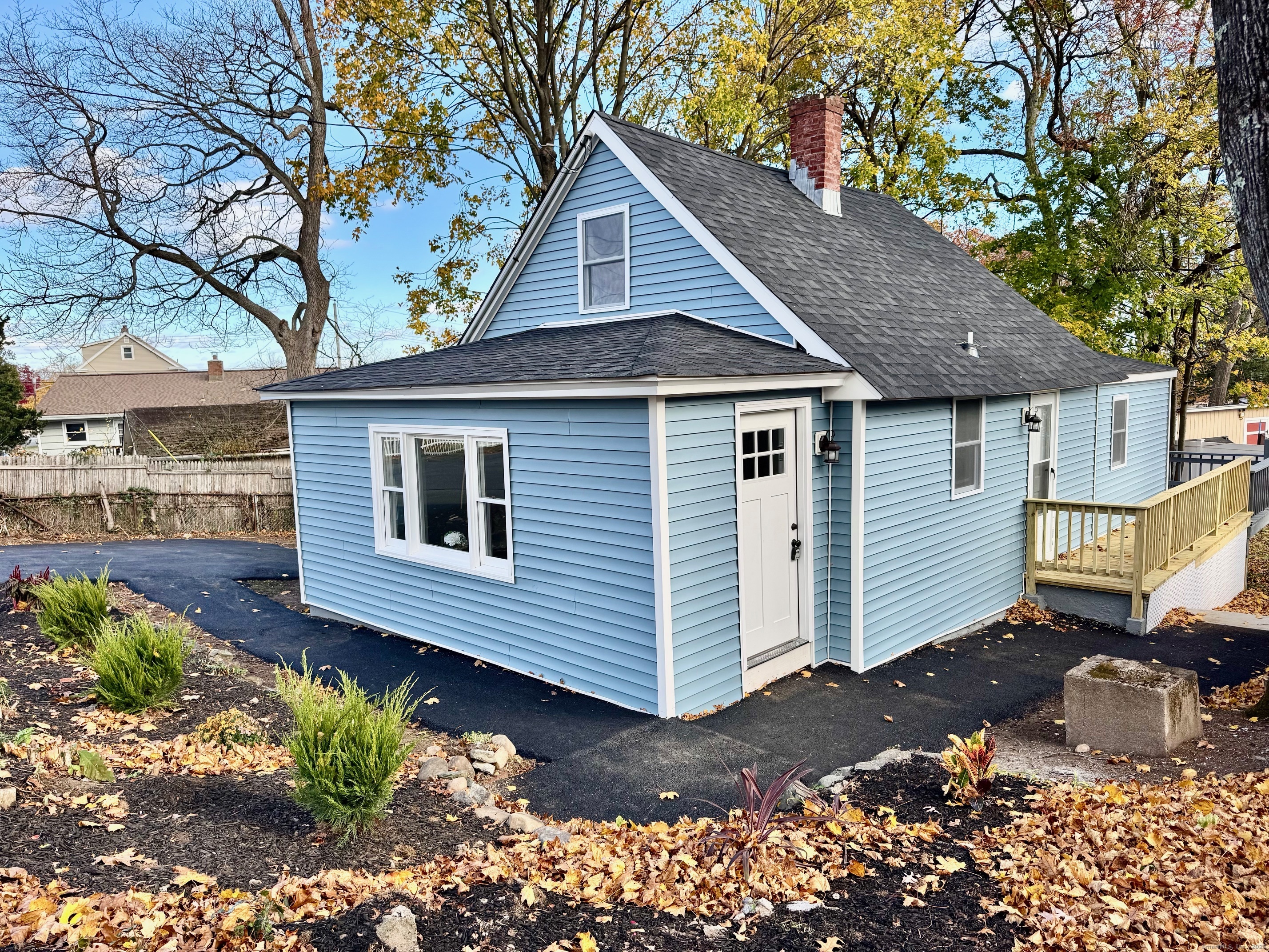 Beautifully renovated cottage with garage, a charming yard and a spacious deck, all walking distance to University of New Haven. Features include a brand new kitchen with brand new appliances, high-quality cabinets, and quartz counters. Major updates include a new furnace/central air, new roof, siding and windows.The stylish renovated bathroom compliments the first floor primary bedroom. An ideal condo alternative for someone seeking comfort, affordability, and modern lifestyle. Nothing to do but move in and enjoy the season.