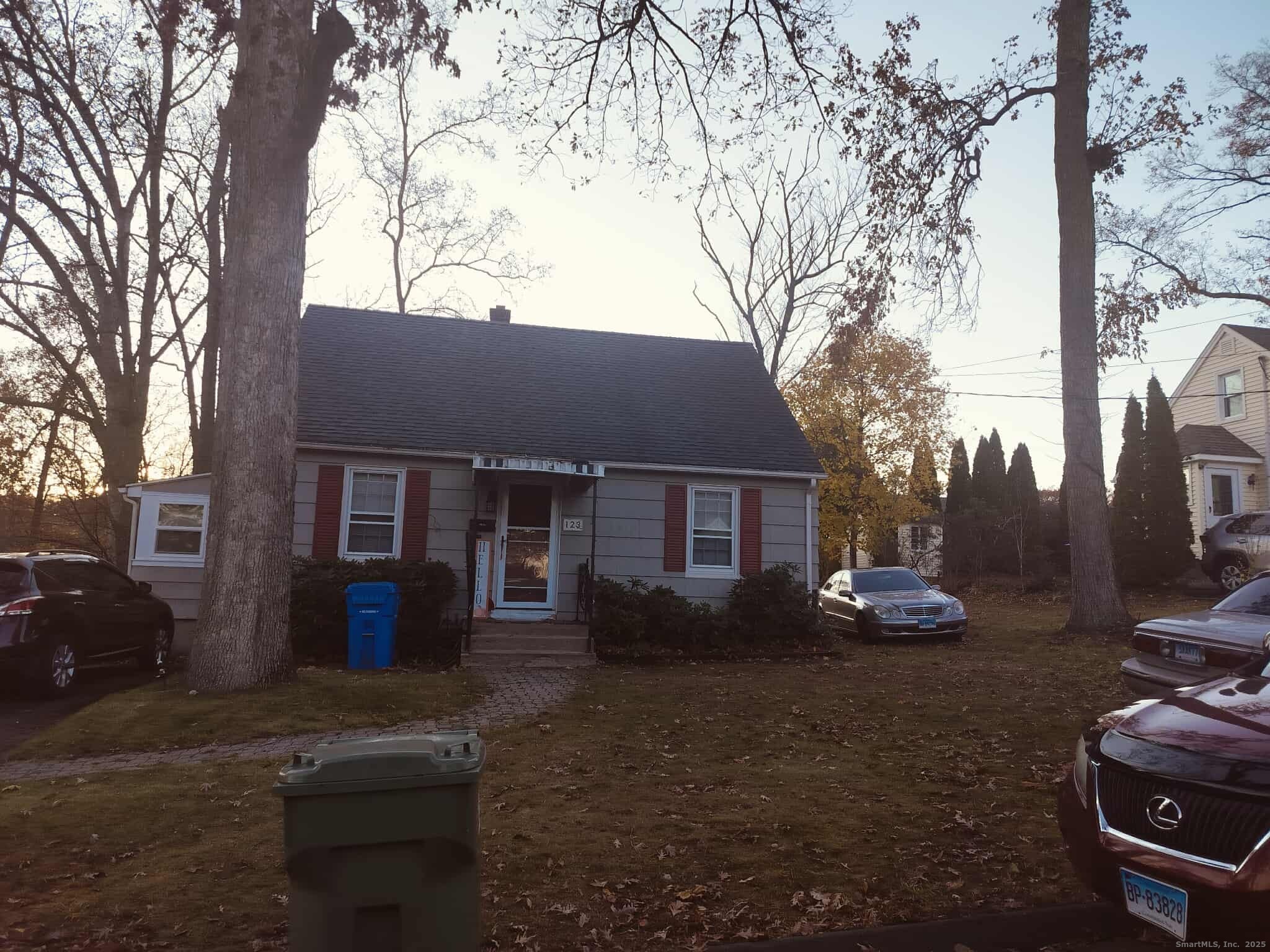 Welcome to 123 Garfield Road a charming and lovingly maintained Cape Cod style home nestled in a quiet, family friendly Bristol neighborhood. This delightful home offers 2 bedrooms and 1 full bathroom, making it an excellent fit for first time buyers, downsizers, or anyone seeking comfort and convenience. Home is being sold As-Is.  Step inside to a bright and spacious living room with an open flow into the dining room, creating an inviting atmosphere ideal for gatherings and everyday living. The kitchen features a cozy breakfast nook filled with natural light, perfect for enjoying your morning coffee. Need an at home workspace? The enclosed porch offers a serene, sun filled area that can easily serve as a home office, reading room, or creative space.  Outside, enjoy a private back deck great for grilling, entertaining, or relaxing. The fully fenced backyard provides a safe and open space for pets or play, while the shed offers convenient storage for tools and seasonal items.  Located close to shopping, restaurants, parks, and major routes, this home offers both comfort and accessibility. Don't miss your opportunity. Schedule your private showing today!