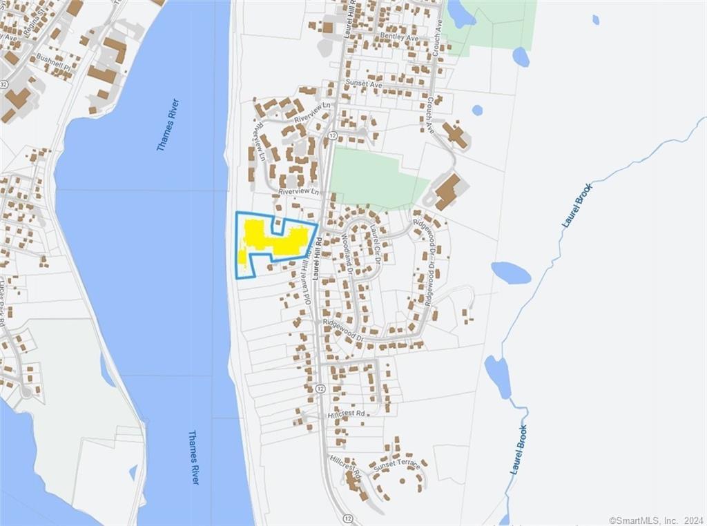Offering 6.80 acres with water views and water access to the Thames River! This residential parcel is in a suburban R20 zone and features 294 feet of road frontage. Utilities are available, including electric, public water, and public sewer. A plot plan and survey can be provided for reference. Conveniently located near Mohegan Sun, the property is surrounded by a variety of nearby amenities.