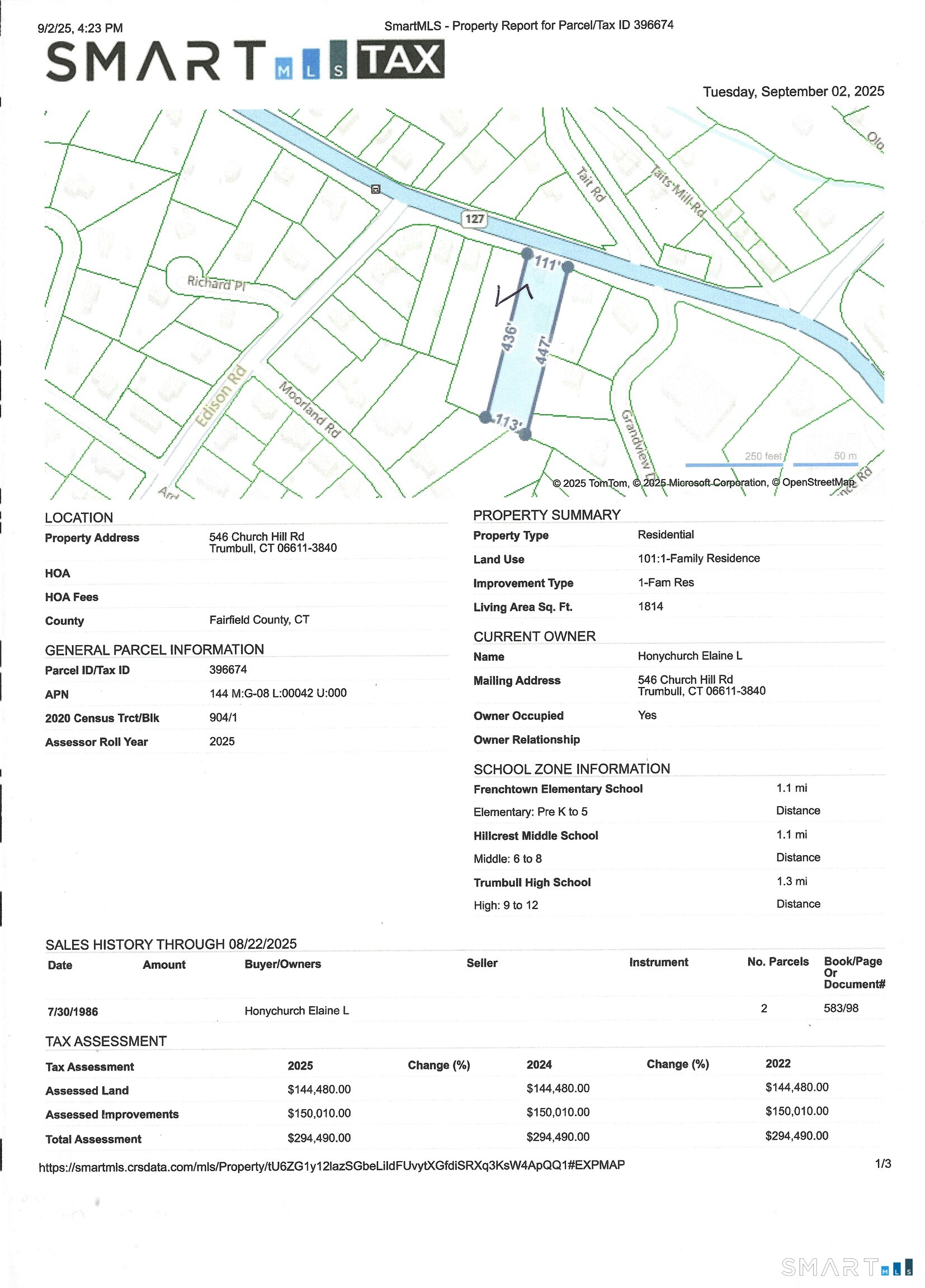 Homes for sale in Trumbull, CT | 546 Church Hill Rd, Trumbull, CT 06611 | MLS# 24144313