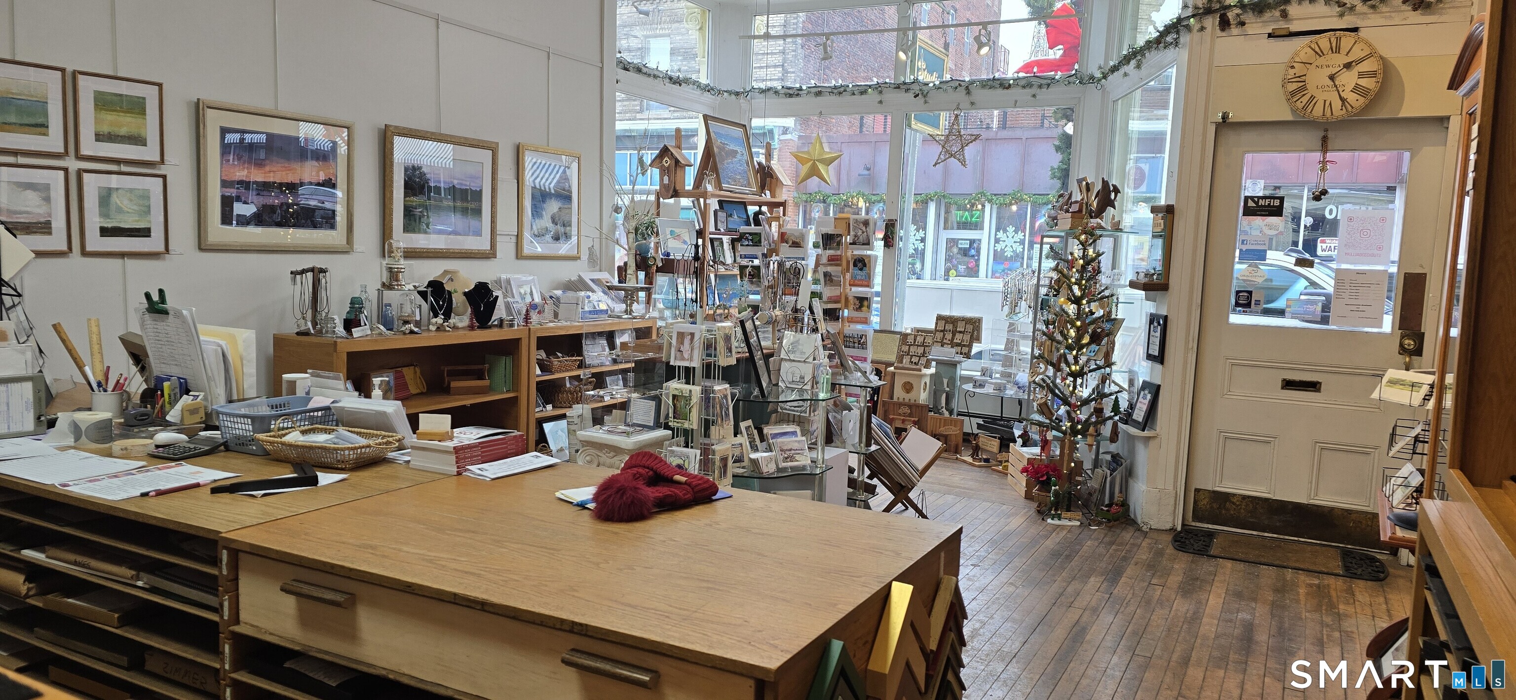 A rare opportunity to acquire a legendary New London institution: Studio 33 Art & Frame Gallery. This is a business-only sale. This provides a unique window for an entrepreneur to step into a turn-key, 45-year legacy and either negotiate a lease with the future building owner or relocate this thriving business to a new storefront. The sale includes everything needed for immediate operation: a complete suite of professional, archival-grade framing equipment (including Fletcher-Terry tools, saws, and assembly tables) and high-end gallery fixtures. Most importantly, the purchase includes the Studio 33 brand, an invaluable and extensive loyal client database, and a strong digital presence. Located in the heart of the New London Cultural District and on the Waterfront Heritage Trail, the business is perfectly positioned just steps away from the Amtrak/Shoreline East Train Station and the cross-sound ferries, ensuring easy access for regional clients and heavy foot traffic. This business is a perfect fit for an individual handy with woodwork or a creative professional looking for a fulfilling, high-craft second career. Known for excellence that spans decades, Studio 33 offers an ideal foundation for someone who enjoys precision work and community engagement. Don't let 45 years of goodwill disappear!