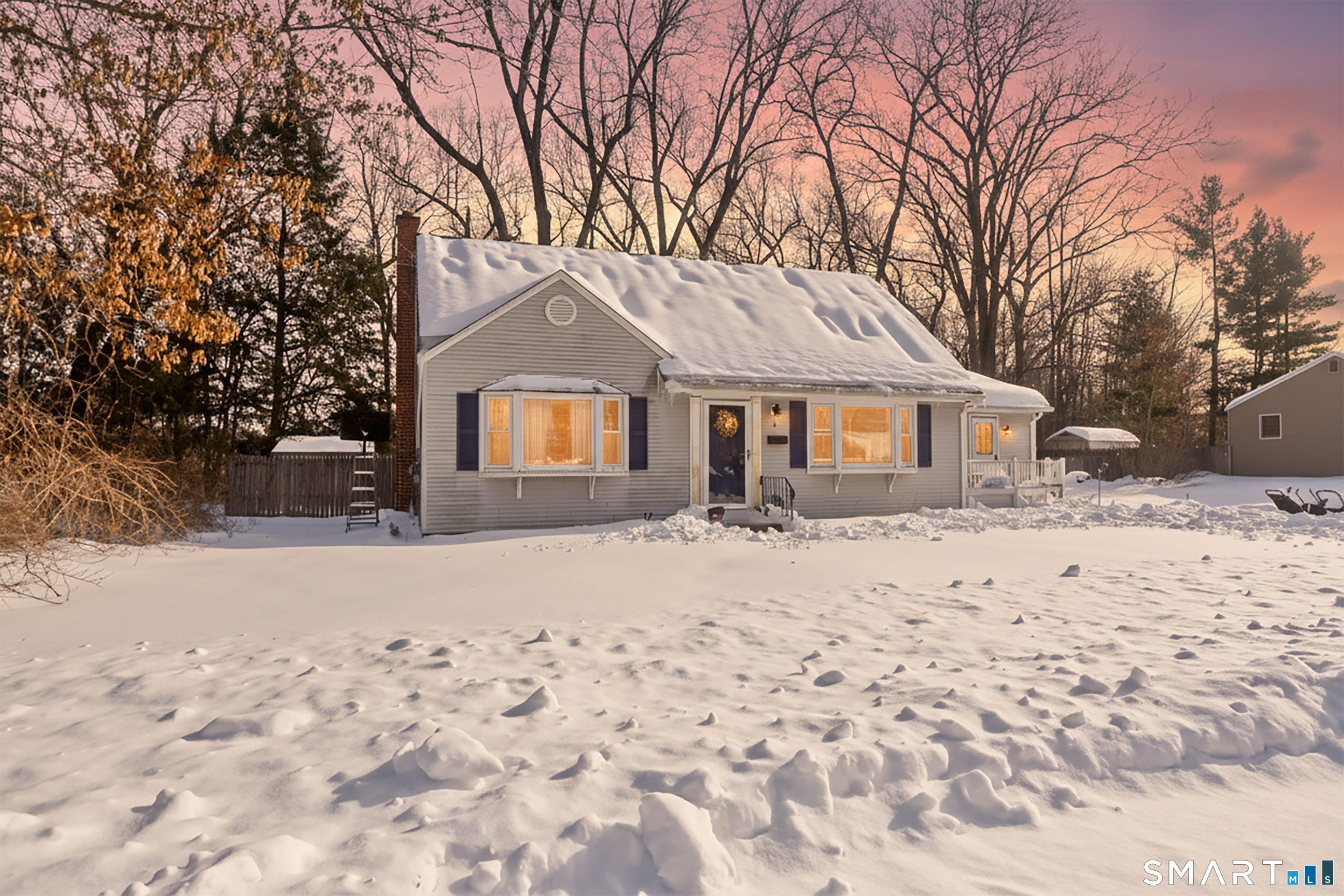 This is a must see! 4 bedrooms 2 on each level and priced under 300K! First floor has two rooms that can be used in a variety of ways. The room off the kitchen could be used as a living room or dining room or extra family room. There is a room next to Kitchen open to the kitchen that is currently being used as dining room and could be living room too. Basement is partially finished and still plenty of storage. Two bedrooms upstairs great to get away from the rest of house. Lots of room to live and grow!