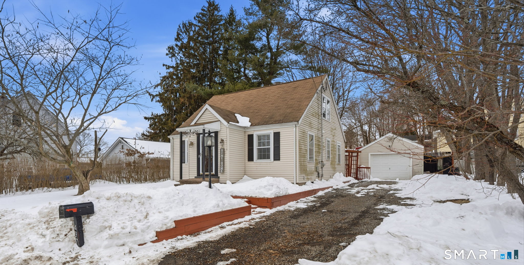 Welcome home to this beautiful East Side Cape in Meriden offering the perfect blend of charm and updates. This 3 bedroom, 2 full bath home is truly move-in ready with a unique country kitchen and renovated bathrooms designed for modern living. Gleaming hardwood floors run throughout, adding warmth and character to every room. Step outside to your private, fully fenced backyard and unwind on the deck ideal for relaxing evenings or entertaining friends and family. Don't be fooled from the outside this home is much larger than it appears and must be seen to be fully appreciated. A wonderful opportunity in a sought-after East Side location!
