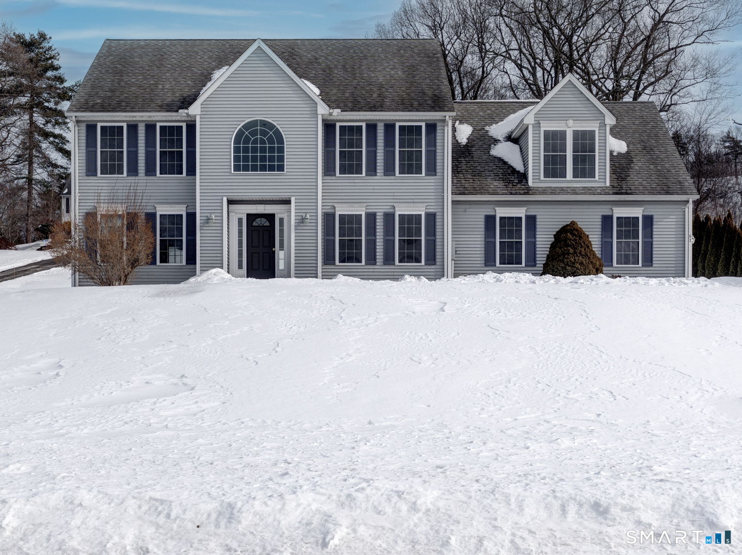 Welcome to the highly desirable Apple Blossom section of Southington! This beautifully updated 4-bedroom, 2.1-bath home offers 2,594 sq ft of move-in-ready living space and truly shows pride of ownership throughout. The main level features a huge living room with a fireplace and brand-new hardwood flooring, a formal dining area, and an updated kitchen complete with quartz countertops and stainless-steel appliances. The home has been freshly painted, creating a bright and modern feel.    Upstairs you'll find 4 generously sized bedrooms with all new carpeting. The spacious primary suite features tray ceilings and a fully updated bathroom with a custom walk-in tiled shower and double vanity. Step outside to a massive rear deck overlooking the yard. Perfect for entertaining or relaxing. Located in a sought-after neighborhood, this home offers style, space, and comfort with absolutely nothing to do but move in.