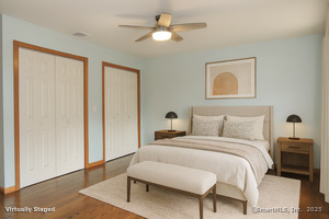 Bedroom 2 with double closets